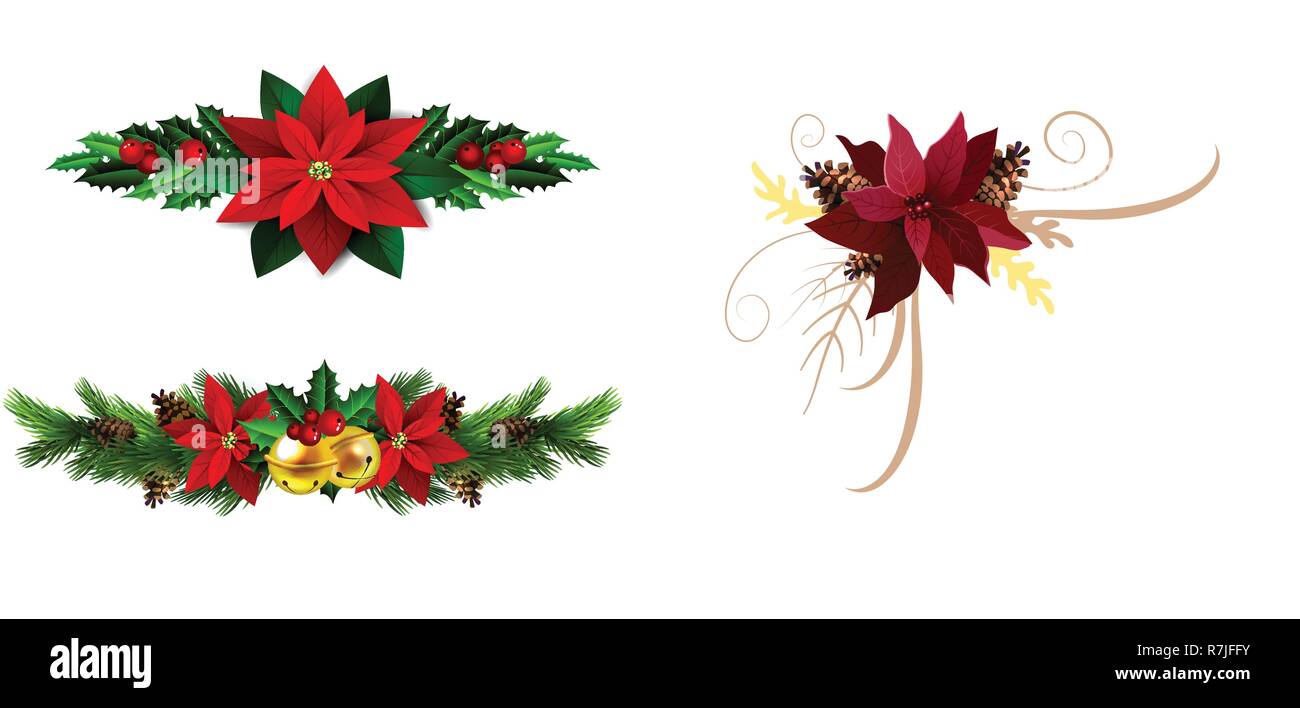 Christmas elements for your designs Stock Vector Image & Art - Alamy