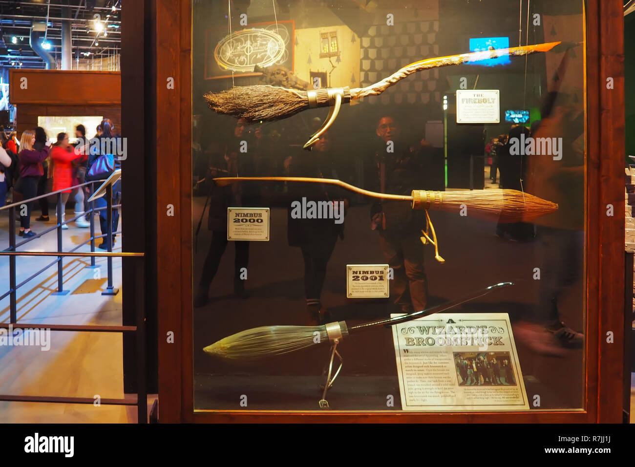 Warner Bros Studio Tour The Making Of Harry Potter Is A Public Attraction In Leavesden London Uk Which Preserves And Showcases The Iconic Props Stock Photo Alamy