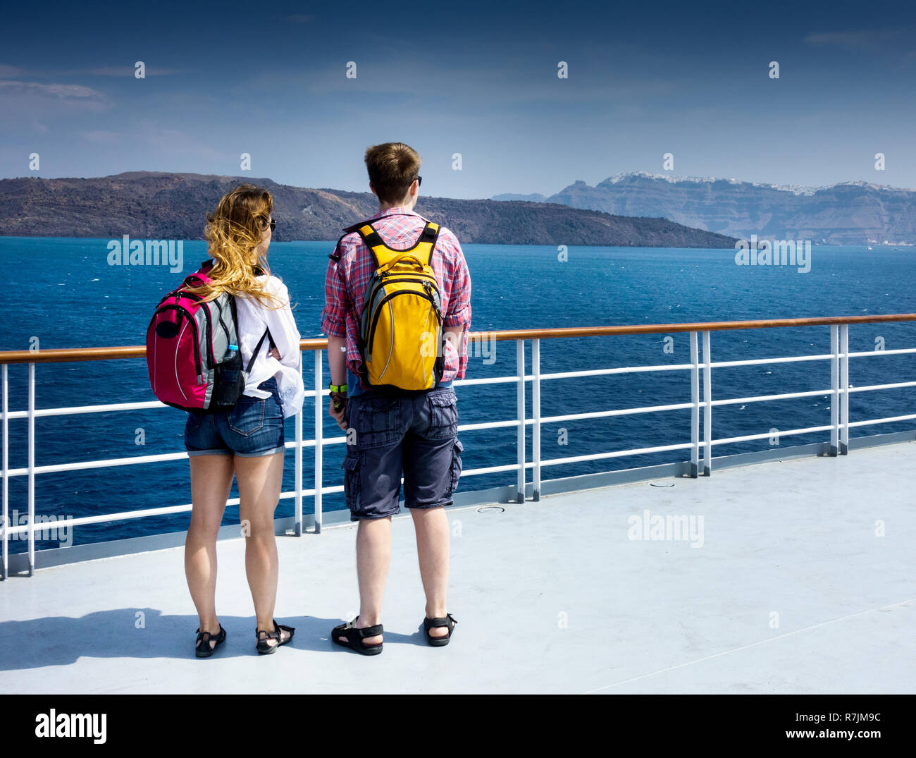 Rear view of men hi-res stock photography and images - Alamy