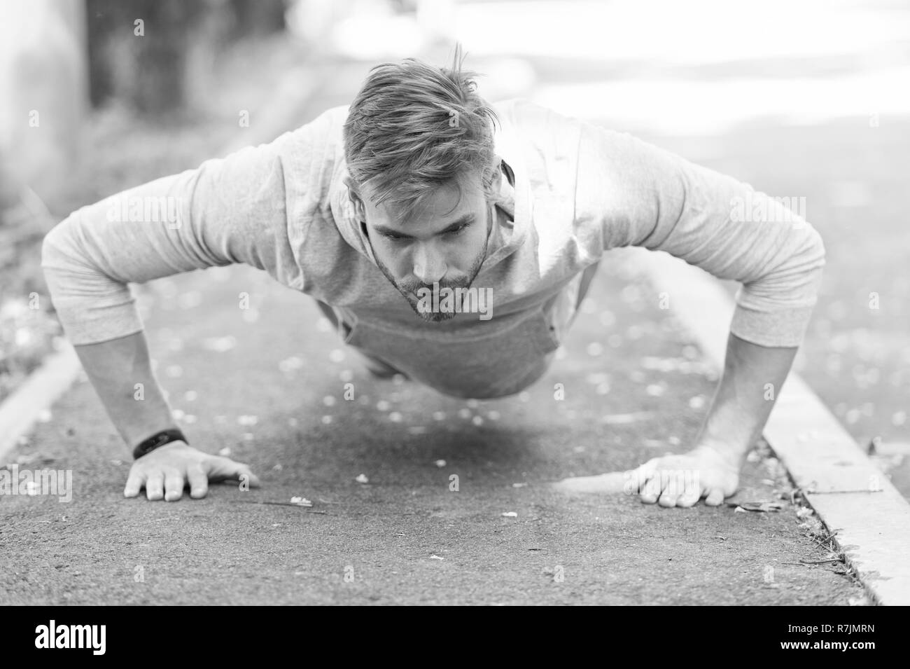 Push Up Black And White Stock Photos Images Alamy