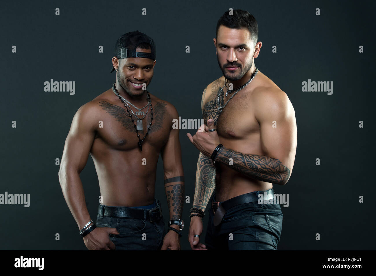 Tattoo brutal attribute. Bearded men show tattooed torso. Masculinity and  brutality. Brutal strict macho with tattoos. Tattoo culture concept. Men  brutal attractive hispanic appearance tattooed body Stock Photo - Alamy