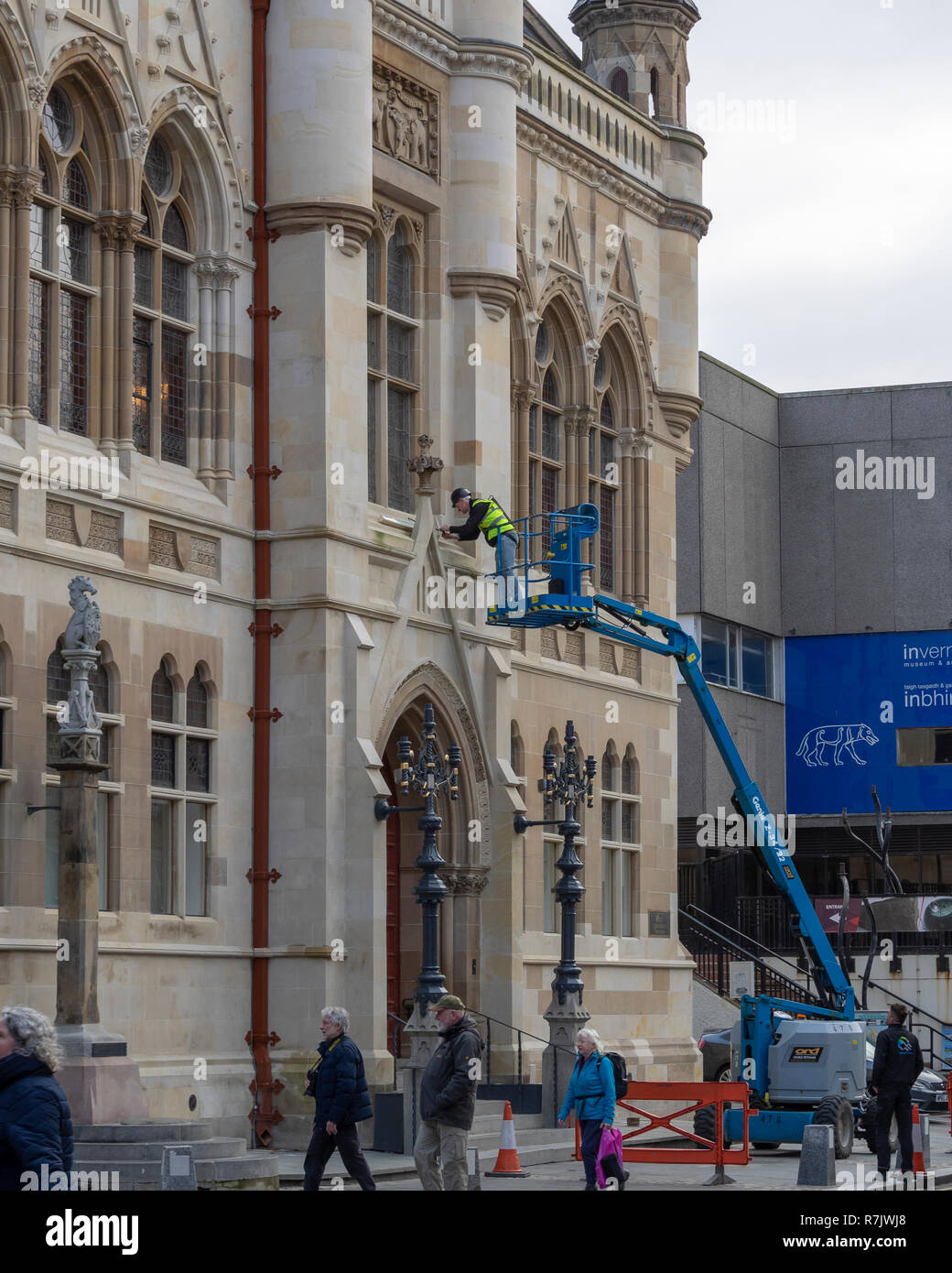 Hydraulic crane hires stock photography and images Alamy