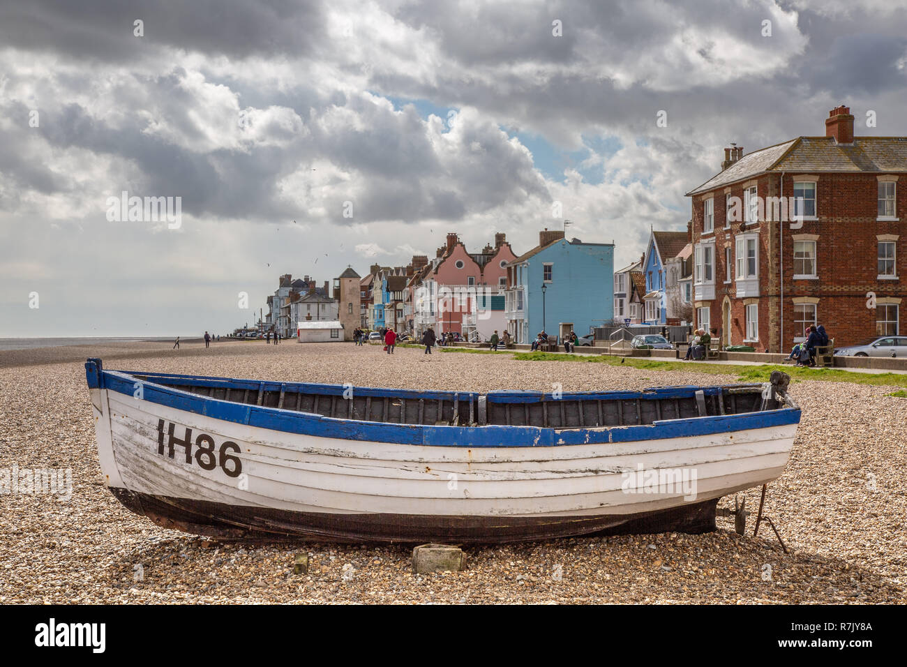 Aldeborough in the county of Suffolk a coastal town on the north sea coast Stock Photo