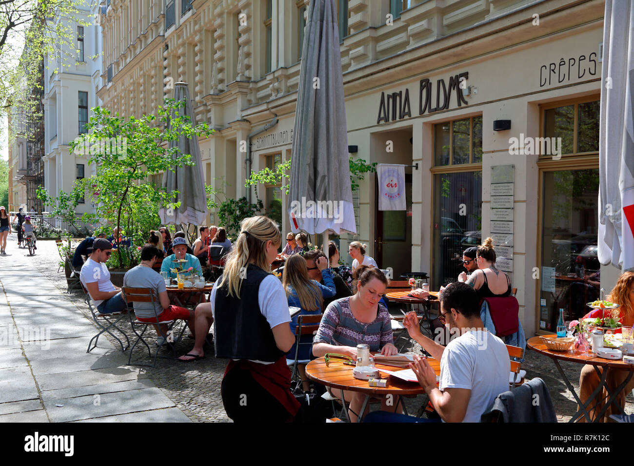 Berlin Prenzlauer Berg Stock Photo