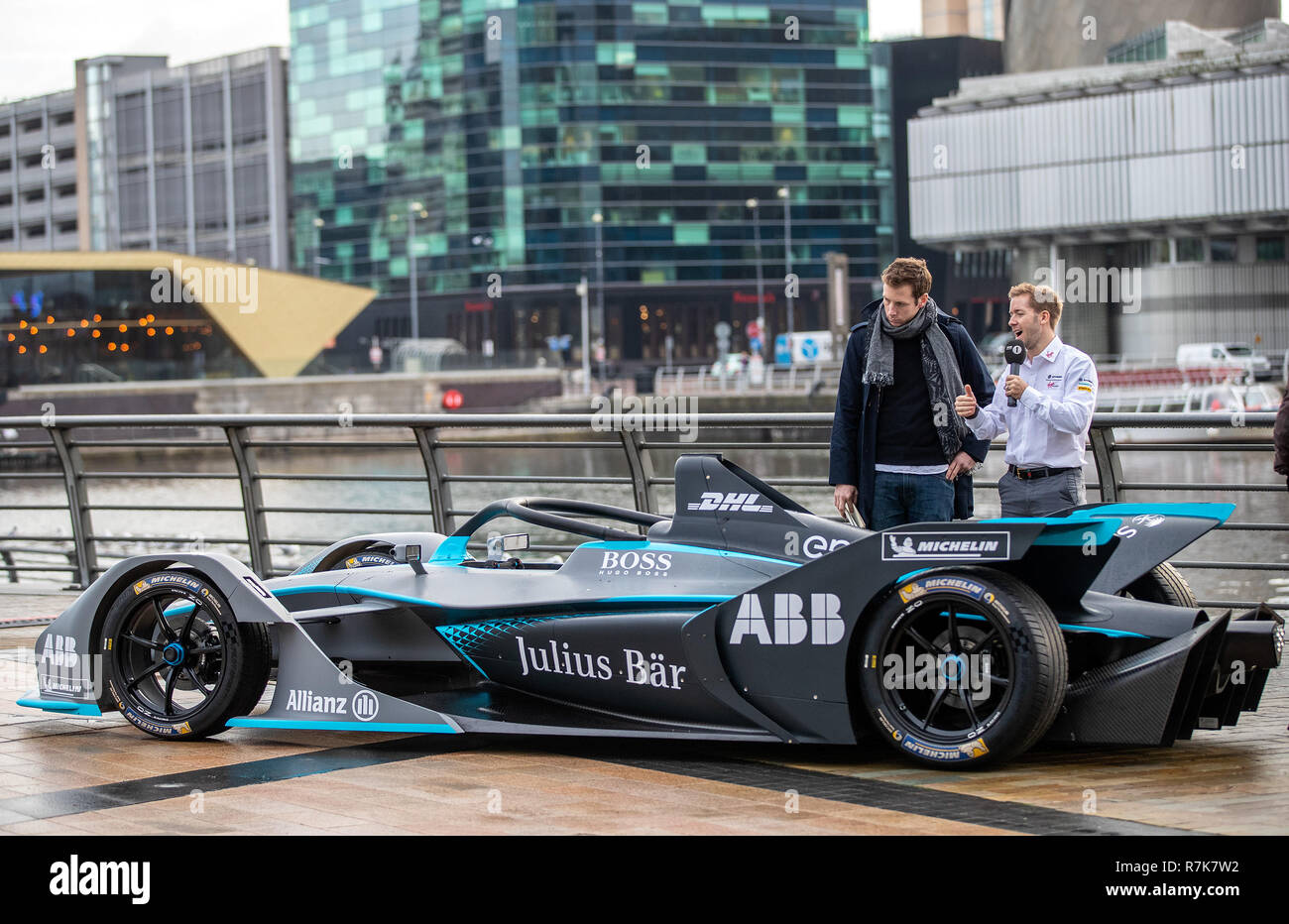 Formula E driver for Envision Virgin Racing, Sam Bird visits BBC Studios to promote the opening race of the new Formula E season on BBC Red Button this Saturday at 12pm