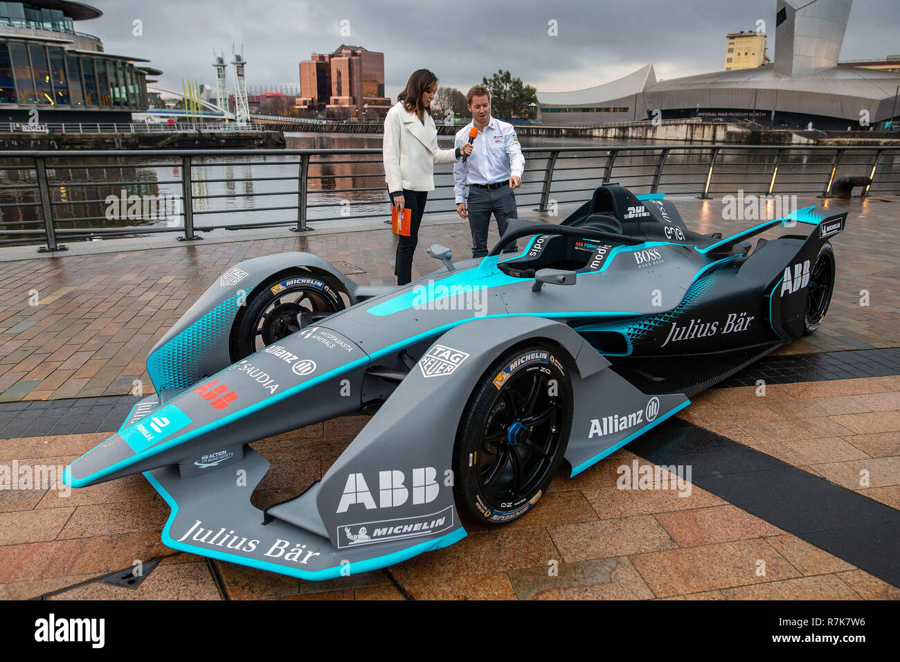 Formula E Driver For Envision Virgin Racing Sam Bird Visits Bbc Studios To Promote The Opening Race Of The New Formula E Season On Bbc Red Button This Saturday At 12pm The