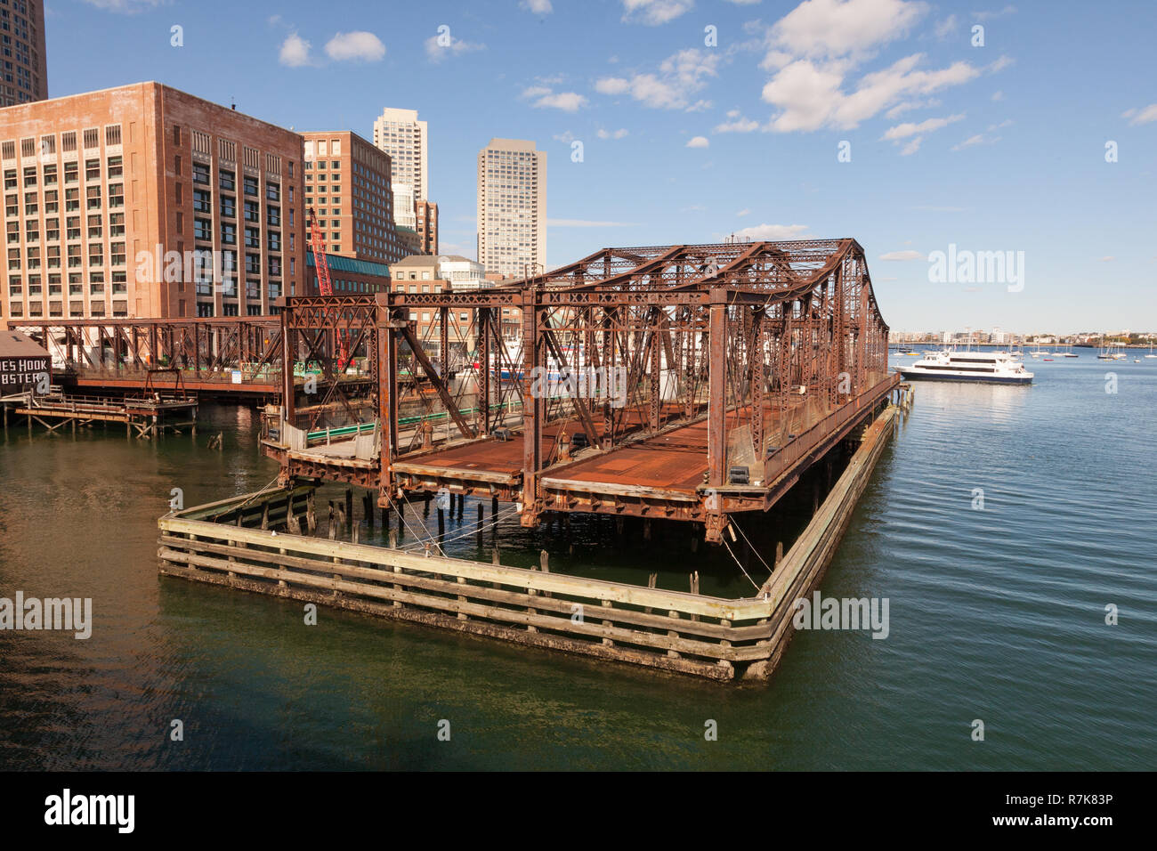 Northern Avenue Swing bridge Bridge between Boston and South Boston