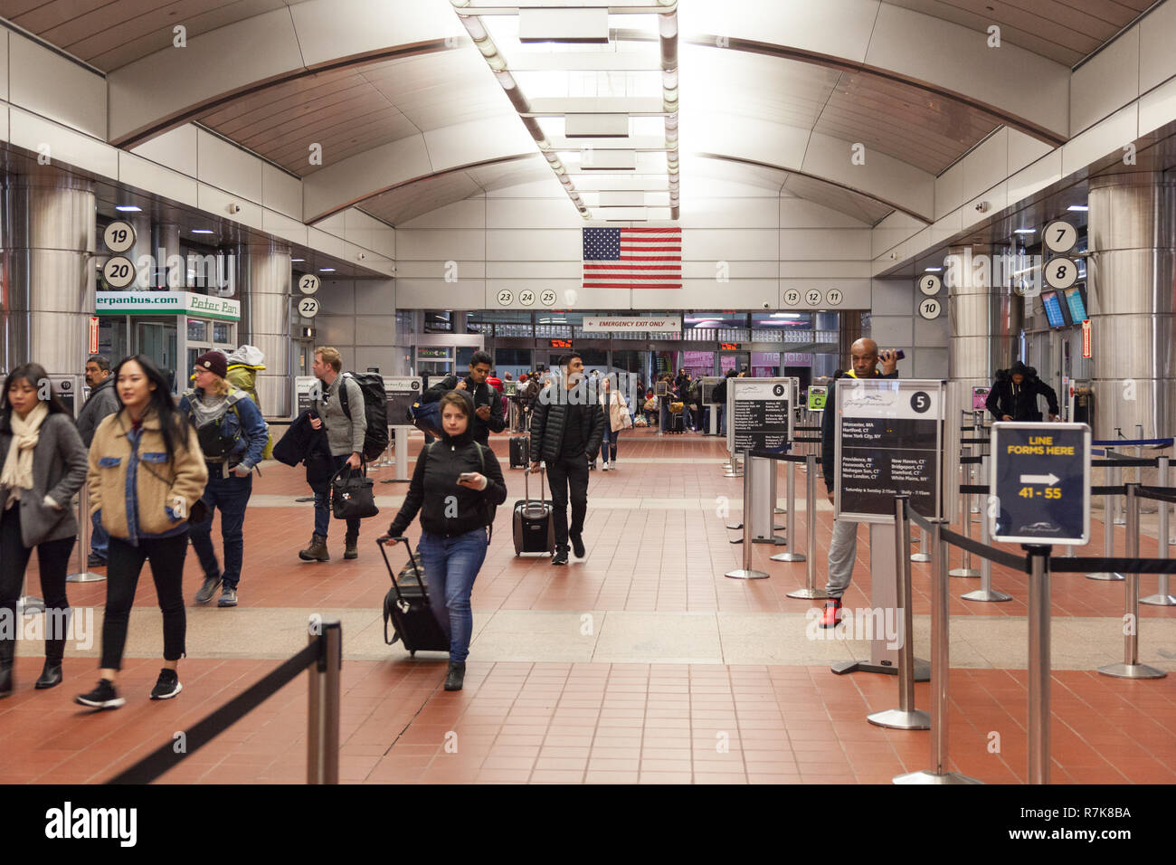 Boston bus station hires stock photography and images Alamy