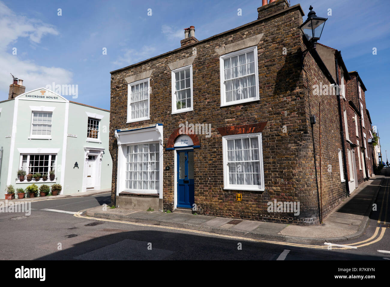Dolphin Cottage, 164 Sandown Road, Deal, Kent Stock Photo Alamy