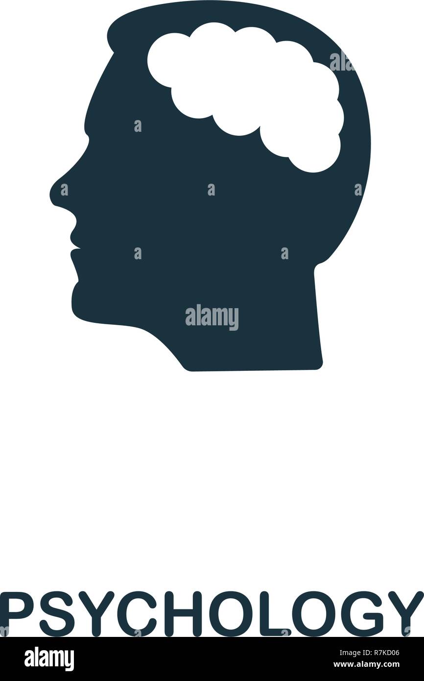 Psychology icon. Premium style design from healthcare icon collection. Pixel perfect Psychology icon for web design, apps, software, print usage Stock Vector