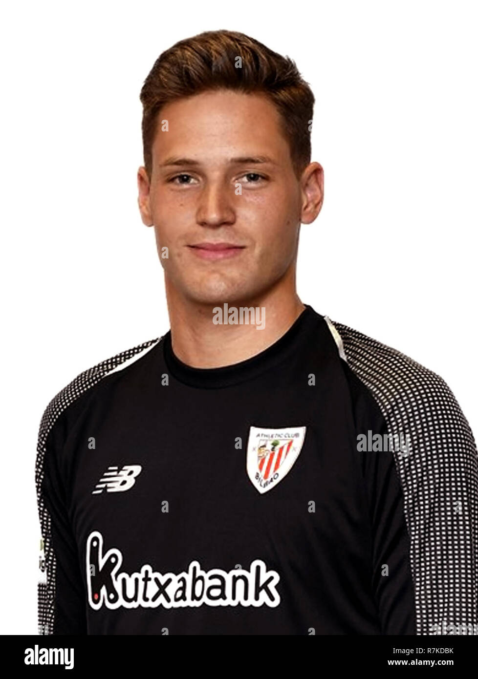 Spain - La Liga Santander 2018-2019 / ( Athletic Club Bilbao ) - Alejandro Remiro Gargallo Stock Photo