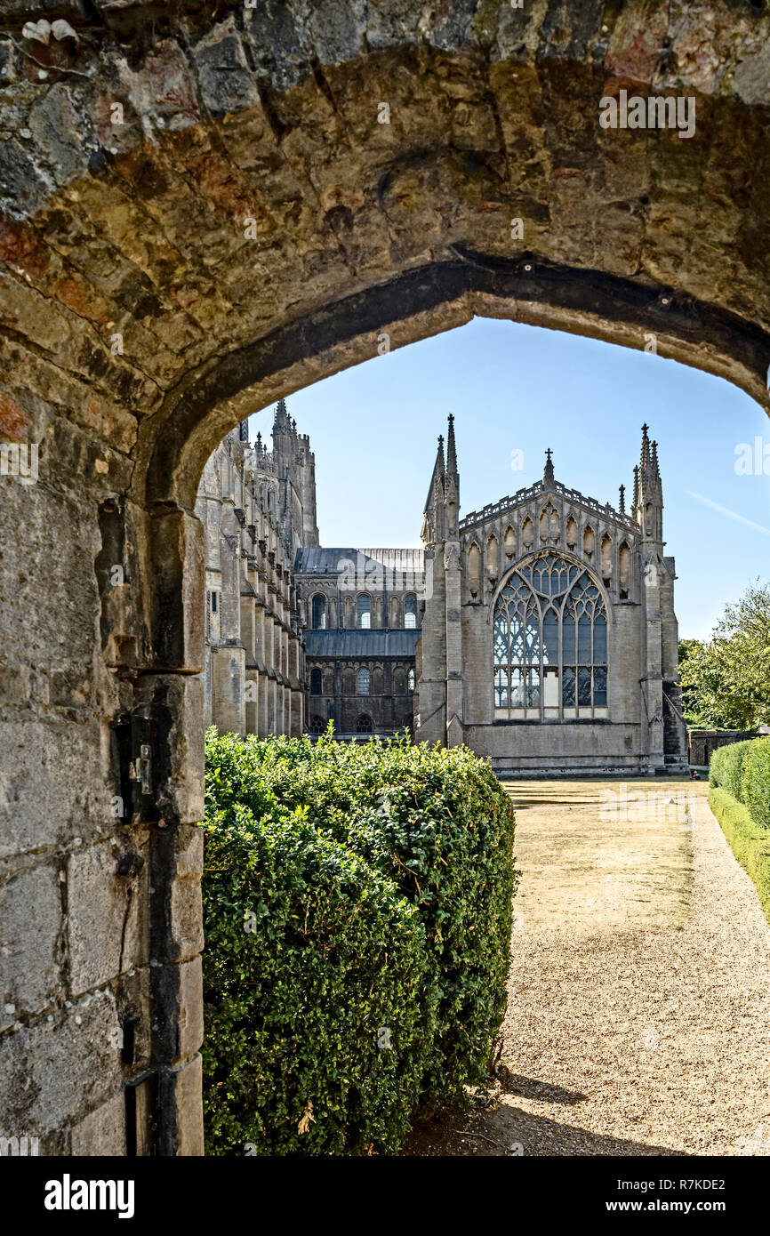 Ely (Cambridgeshire) Cathedral Stock Photo