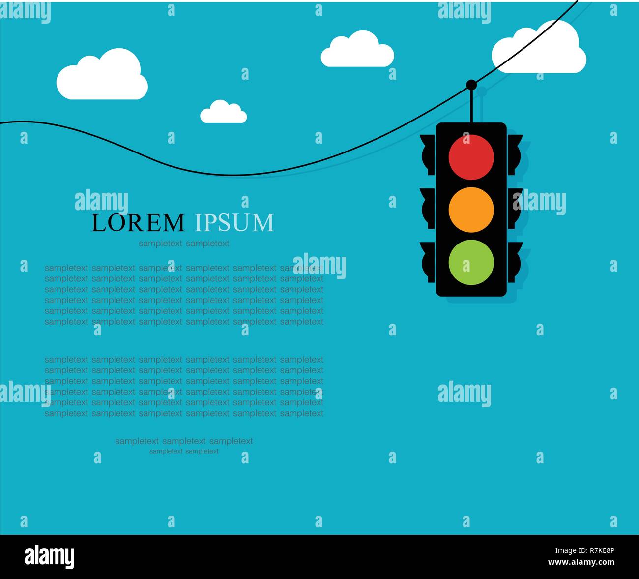 Traffic light icon, vector illustration, eps Stock Vector Image & Art ...