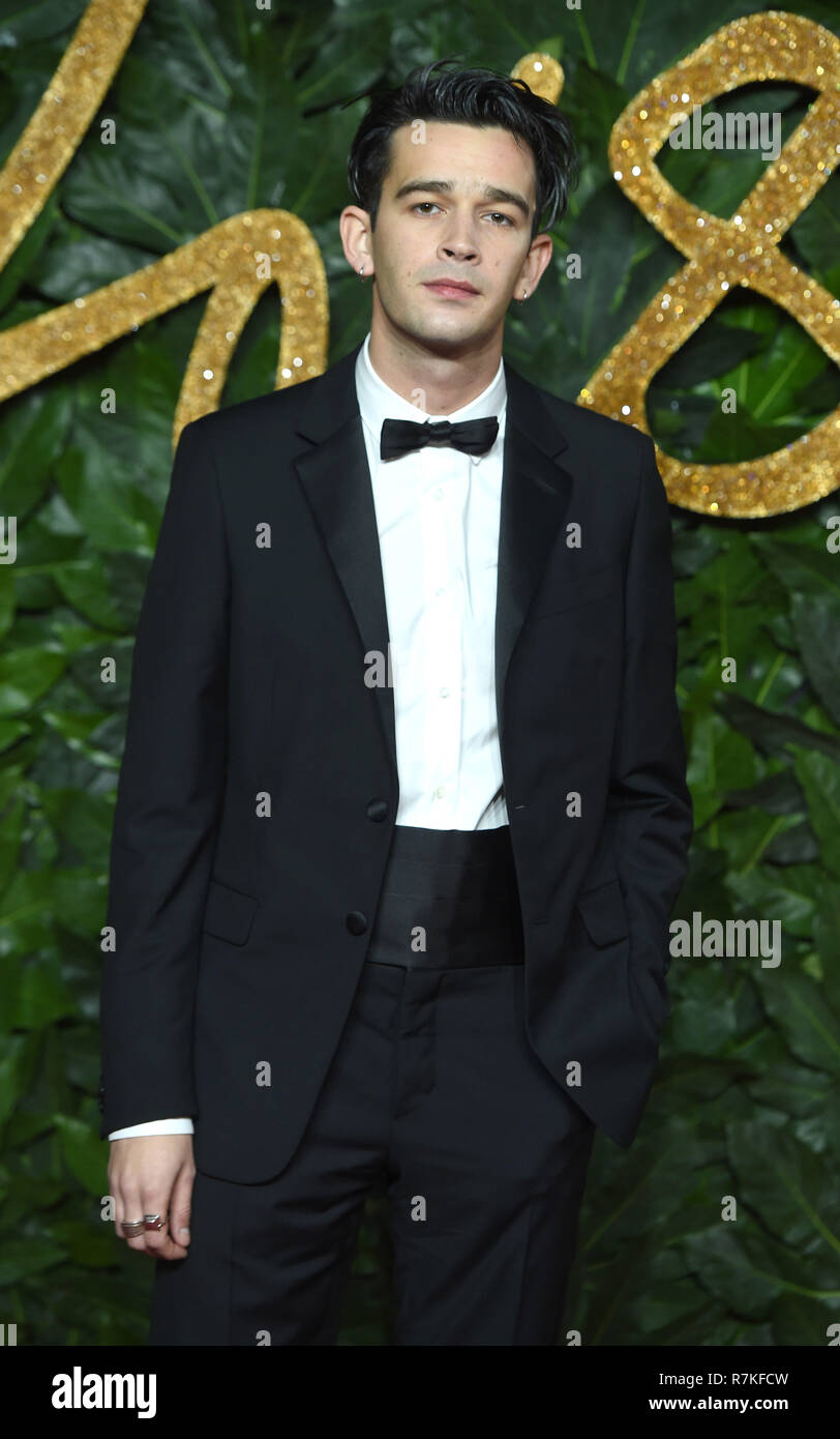 Photo Must Be Credited C Alpha Press 10 12 18 Matt Matthew Healy 1975 The Fashion Awards 18 Royal Albert Hall London Stock Photo Alamy