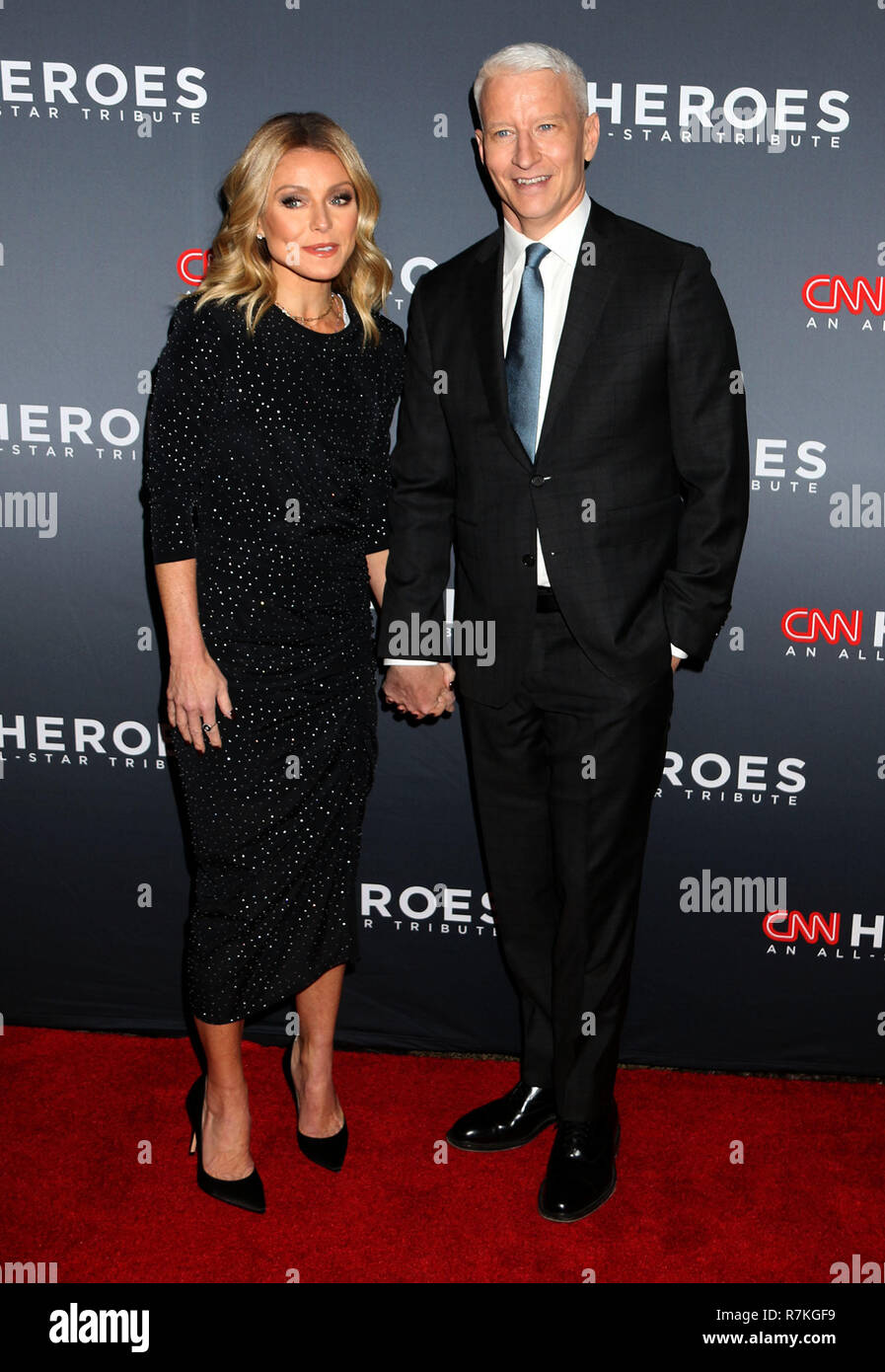 Kelly Ripa Cooper New York City, New York, USA. 9th Dec, 2018. KELLY RIPA and ANDERSON ...