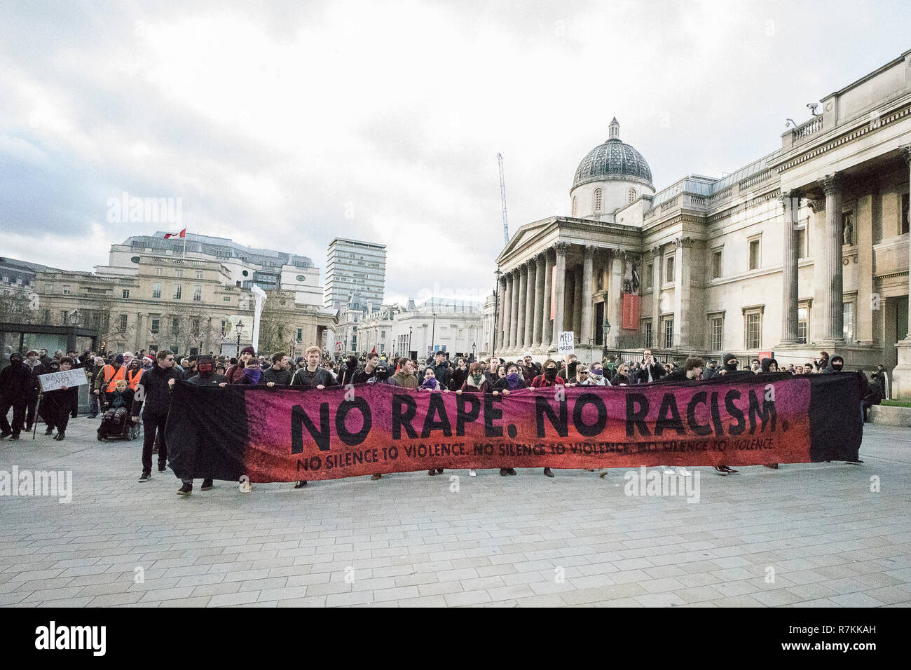 London Uk 9th Dec 2018 Marching In Protest Against - 