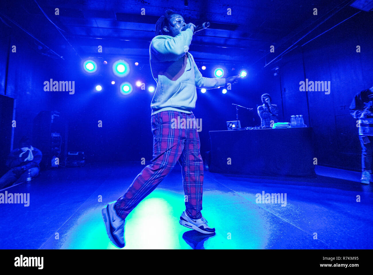 Copenhagen, Denmark. December 9, 2018. The American rapper Denzel Curry ...