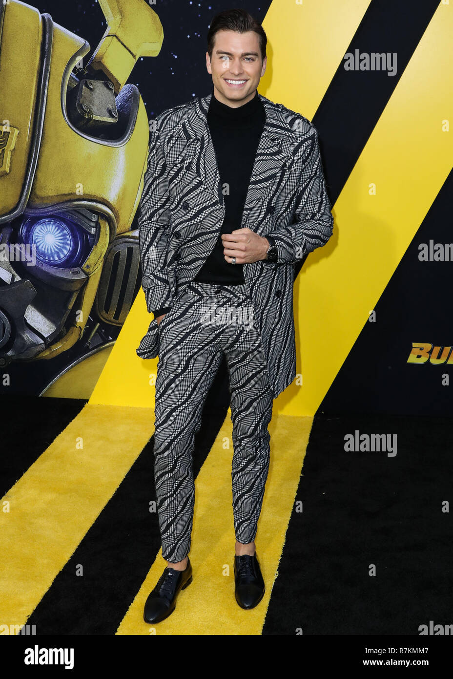 Los Angeles, USA. 9th Dec 2018. Actor Pierson Fode arrives at the Los