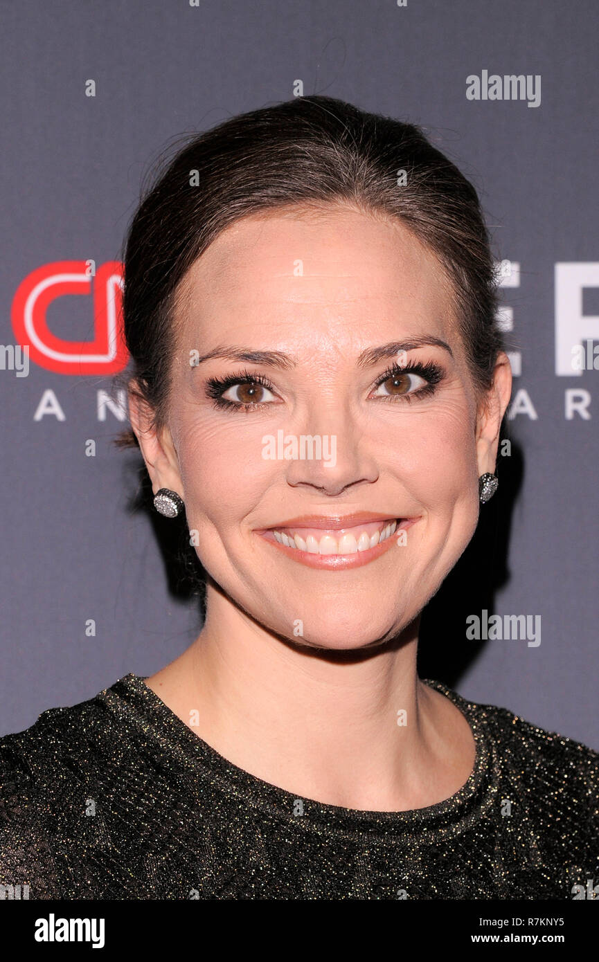 New York, USA. 9th Dec 2018. Erica Hill attends the 12th Annual CNN Heroes: An All-Star Tribute at American Museum of Natural History on December 9, 2018 in New York City. Credit: Ron Adar/Alamy Live News Stock Photo