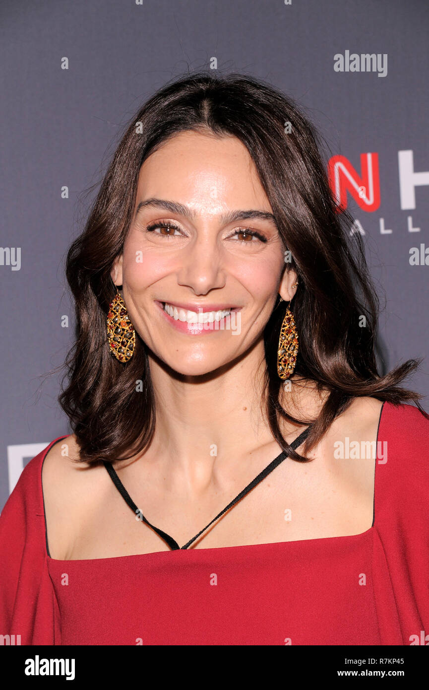 New York, USA. 9th Dec 2018. Annie Parisse attends the 12th Annual CNN Heroes: An All-Star Tribute at American Museum of Natural History on December 9, 2018 in New York City. Credit: Ron Adar/Alamy Live News Stock Photo