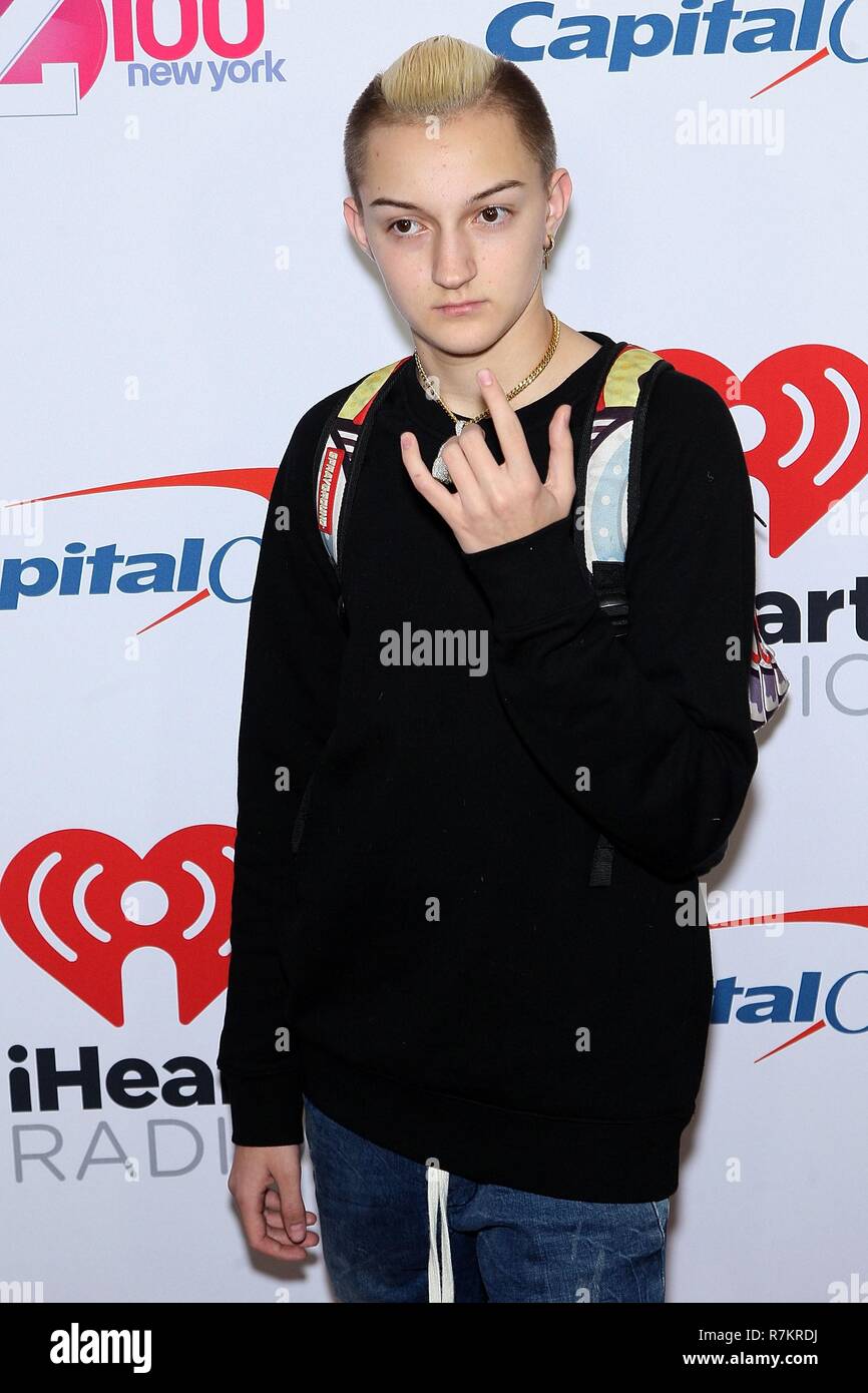 Russell Horning Backpack Kid At Arrivals For Z100 S Jingle Ball 2018 Presented By Capital One Madison Square Garden New York Ny December 7 2018 Photo By Steve Mack Everett Collection Stock Photo Alamy