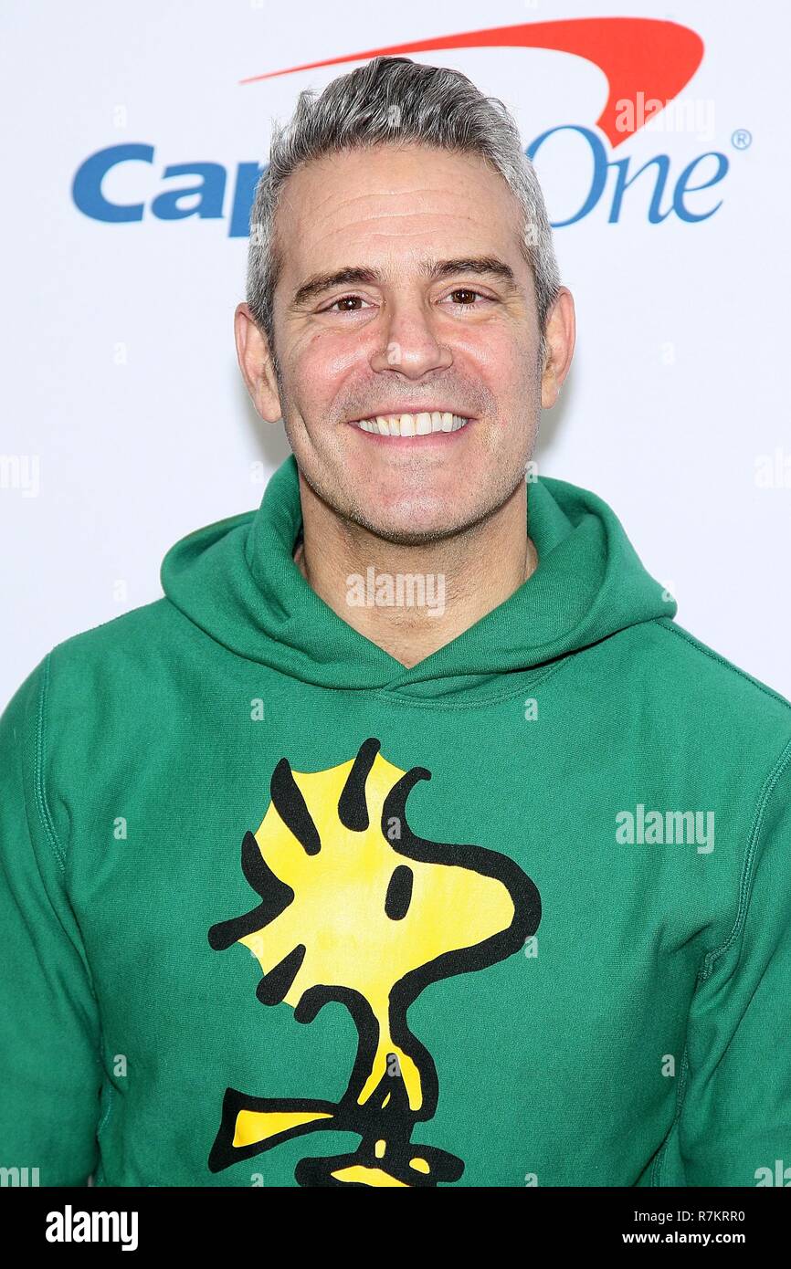 New York, NY, USA. 7th Dec, 2018. Andy Cohen at arrivals for Z100's Jingle Ball 2018 Presented by Capital One, Madison Square Garden, New York, NY December 7, 2018. Credit: Steve Mack/Everett Collection/Alamy Live News Stock Photo