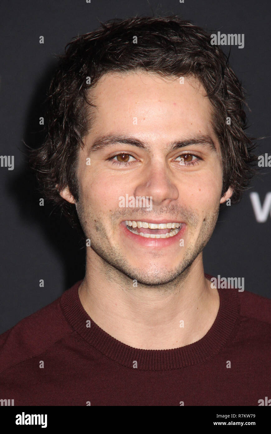Dylan O'Brien 12/09/2018 The Global Premiere of "Bumblebee" held at TCL