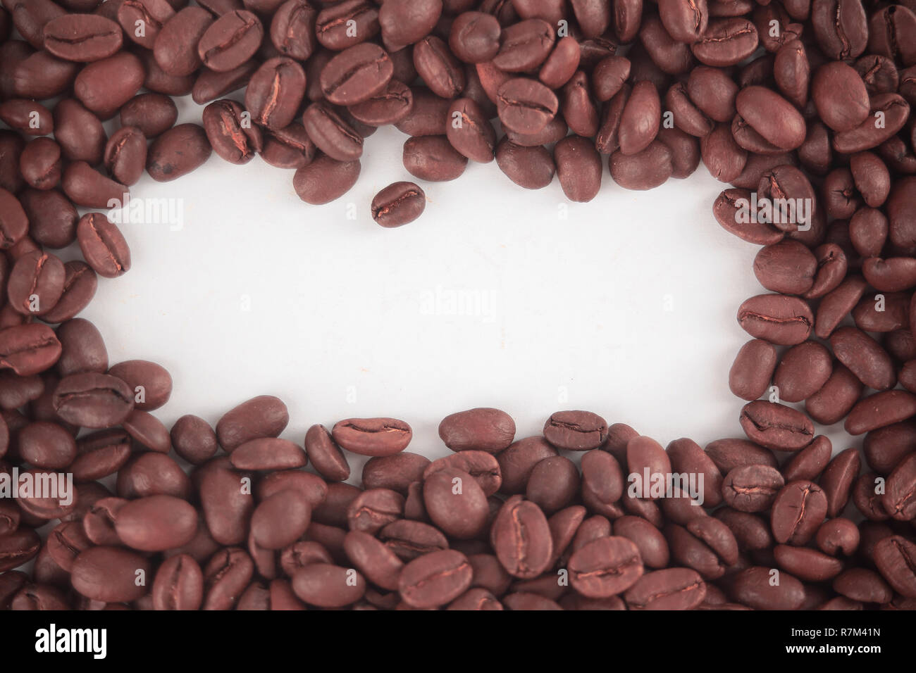 Coffee beans isolated on white background with place for text Stock ...