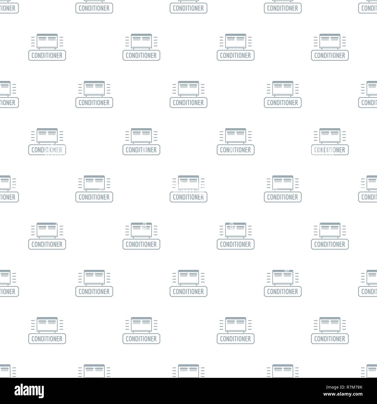 Conditioner pattern vector seamless Stock Vector