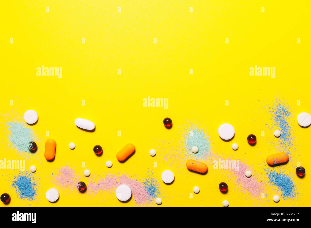 Aspirin Pill Yellow High Resolution Stock Photography and Images Alamy