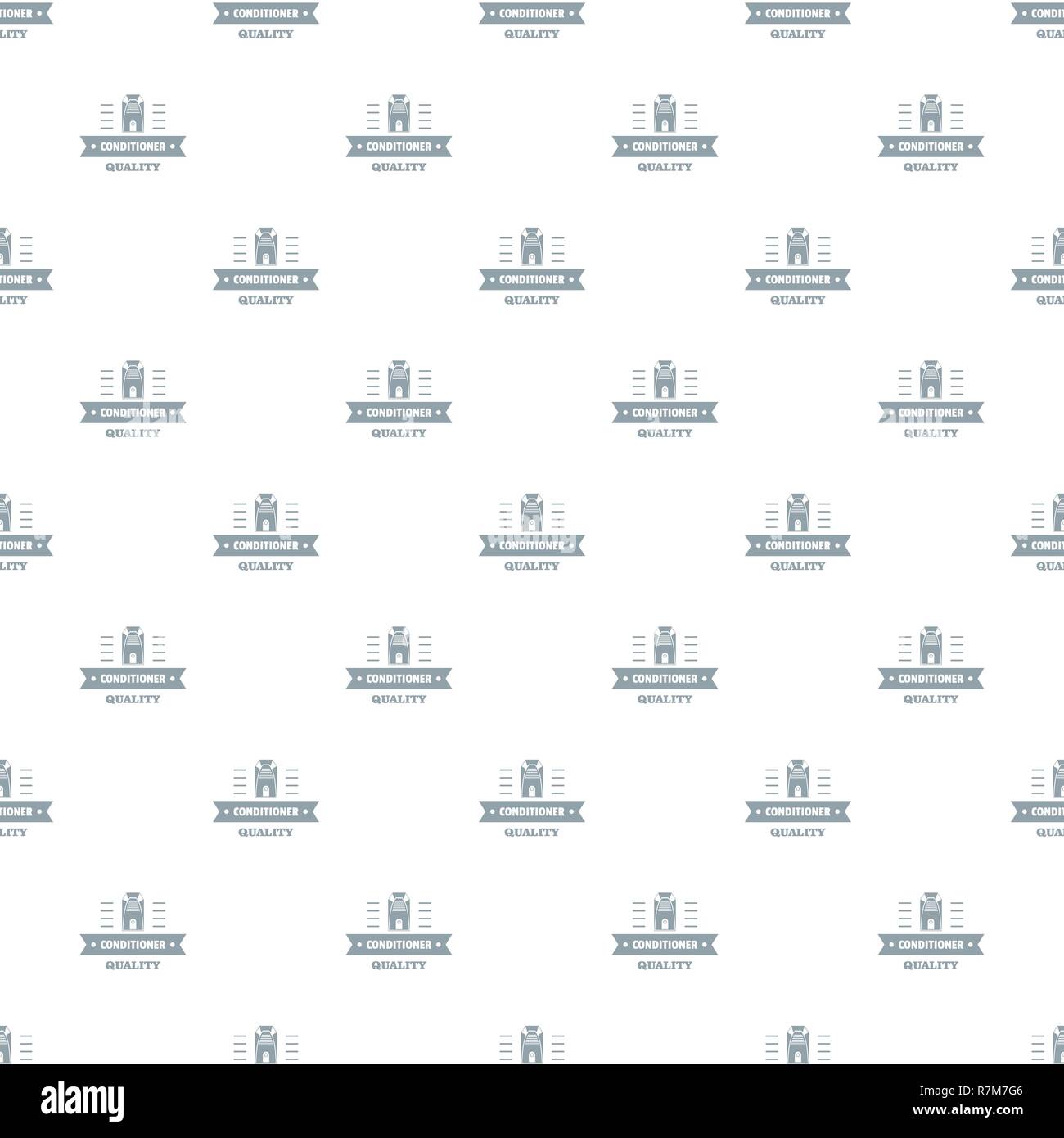 Quality conditioner pattern vector seamless Stock Vector