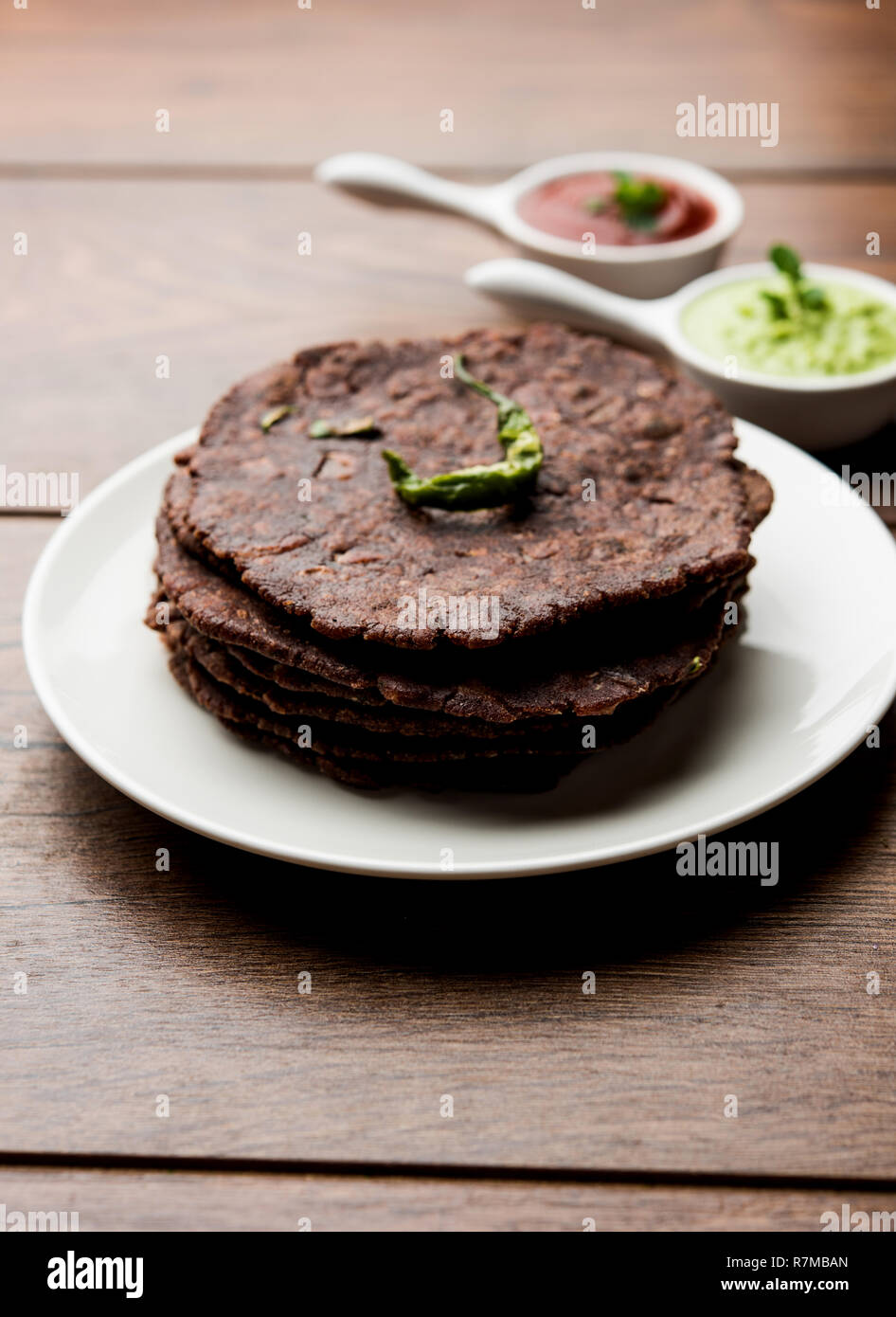 Ragi roti or flat Bread made using finger millet is a healthy and tasty