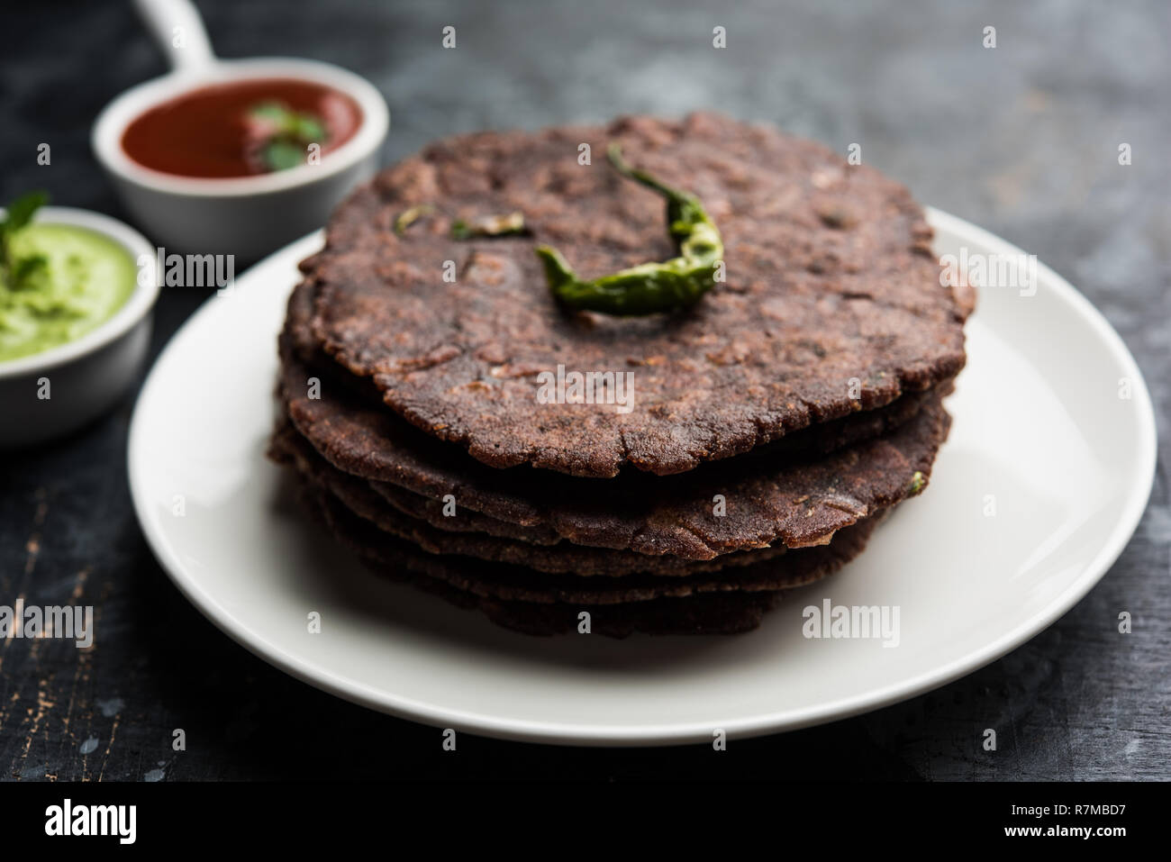 Ragi roti or flat Bread made using finger millet is a healthy and tasty
