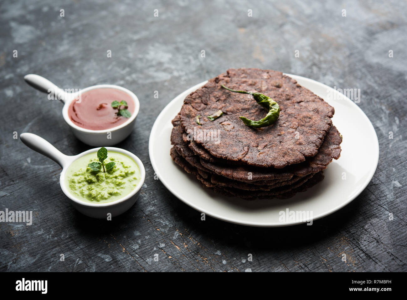 Ragi roti or flat Bread made using finger millet is a healthy and tasty
