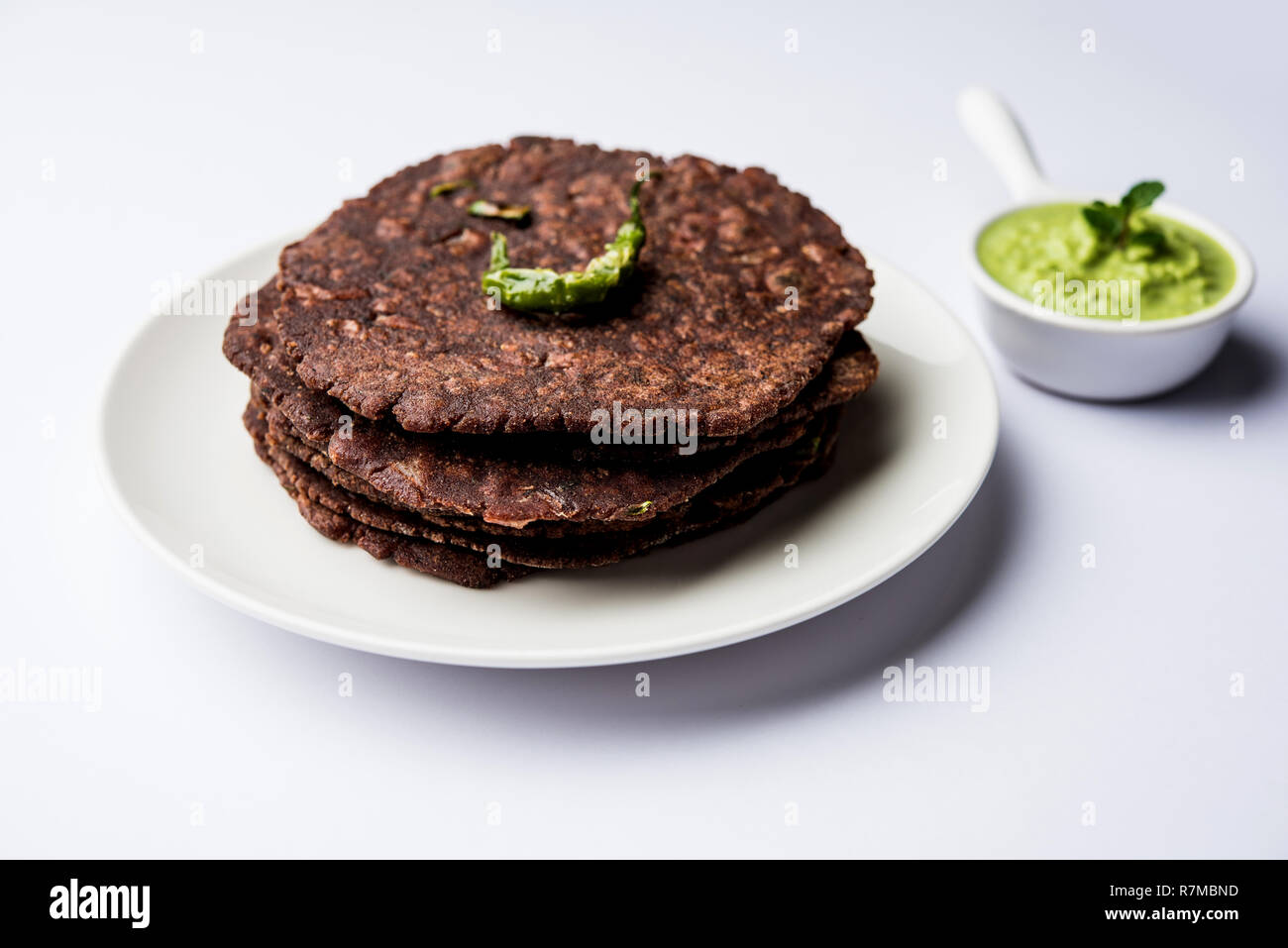 Ragi roti or flat Bread made using finger millet is a healthy and tasty
