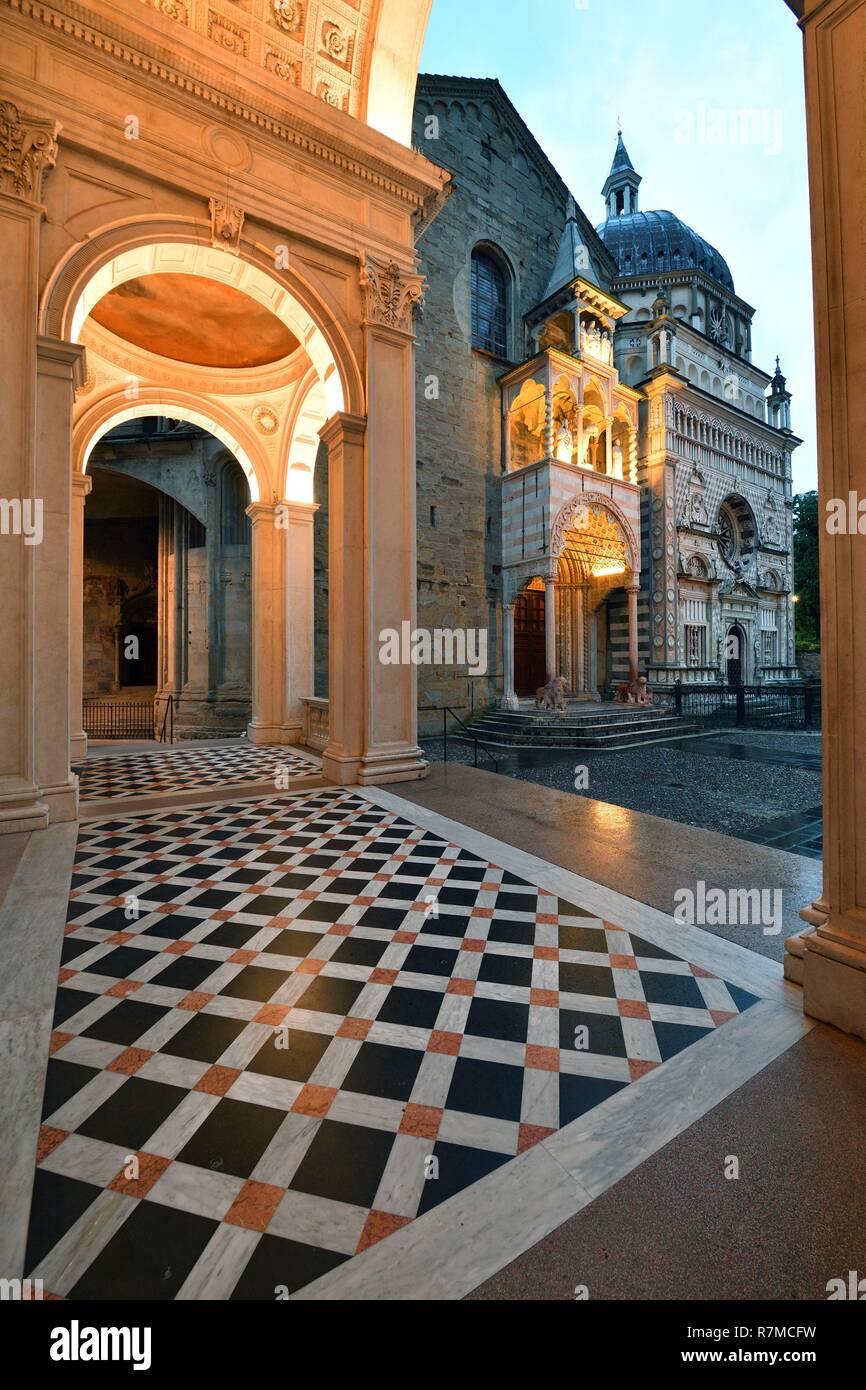 Italy Lombardy Bergamo The Citta Alta upper Citty La Cappella Italy Lombardy Bergamo The Citta Alta upper Citty La Cappella