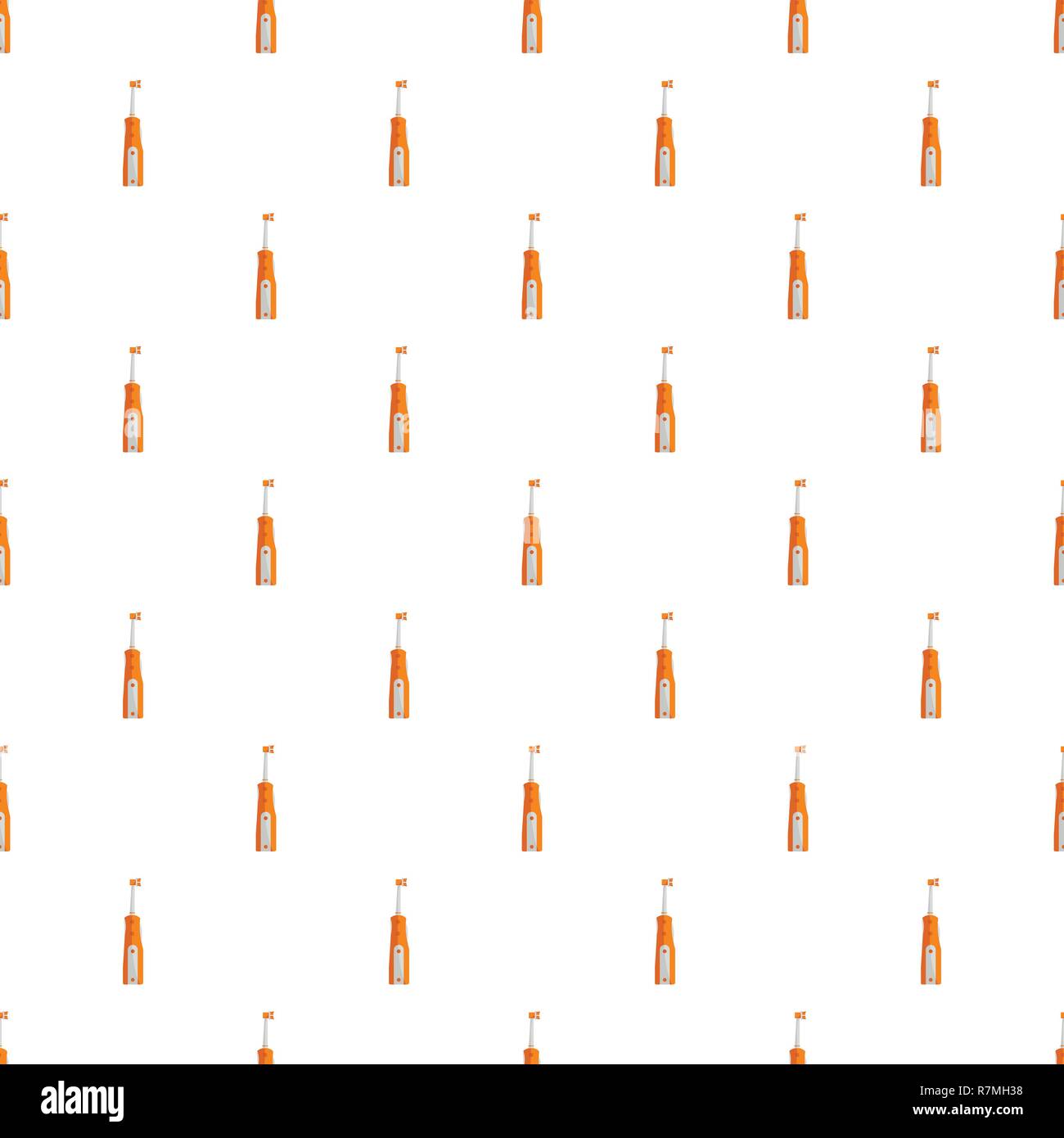 Protecting toothbrush pattern seamless vector repeat for any web design Stock Vector