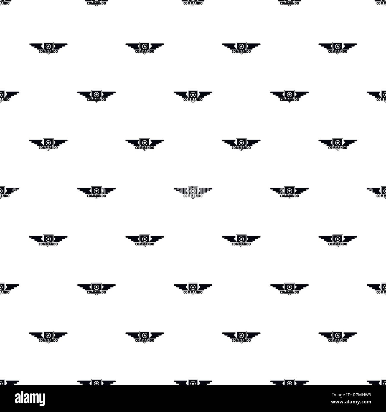 Commando star pattern seamless vector repeat geometric for any web design Stock Vector