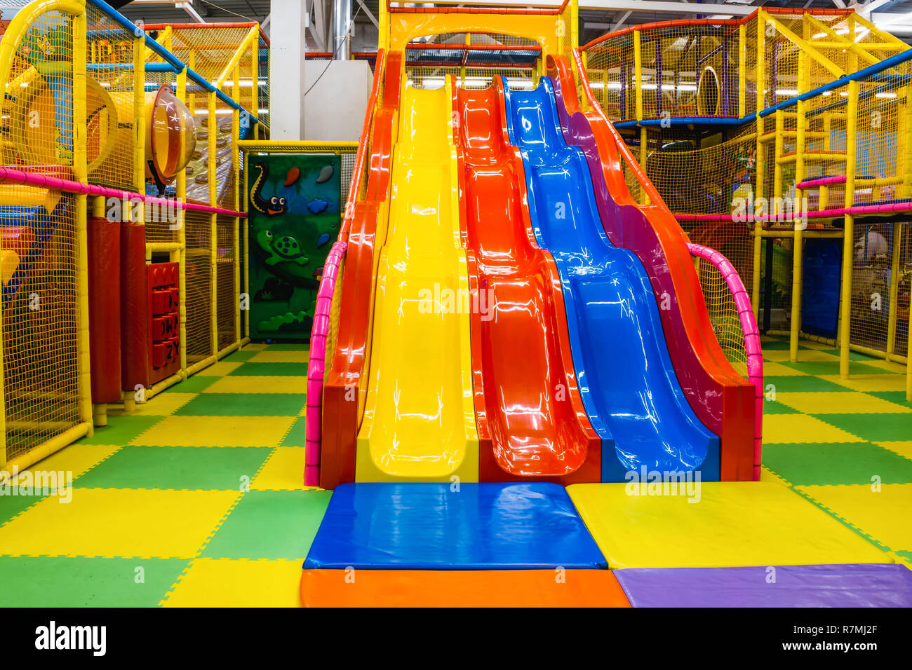 Kyiv, Ukraine December 8, 2018 Children's entertainment center