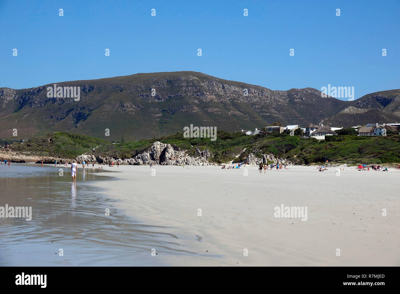 Grotto Beach Hermanus Stock Photo