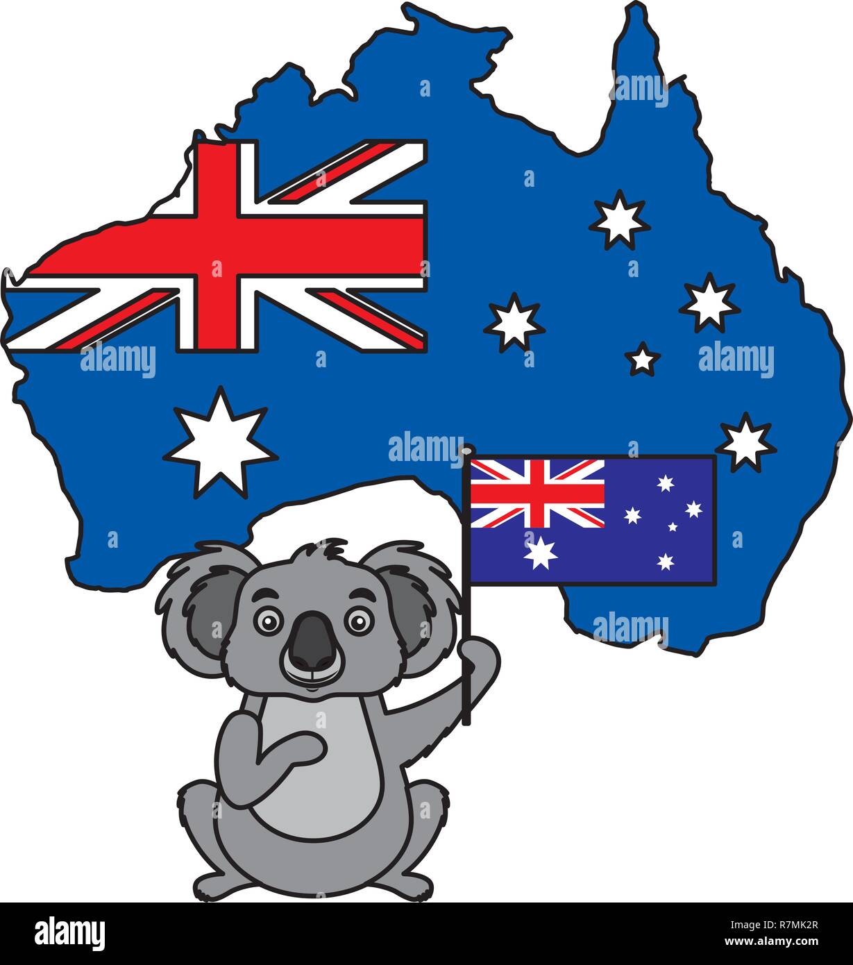 koala with hat australian flag map Stock Vector Image & Art - Alamy koala with hat australian flag map Stock Vector Image & Art - Alamy