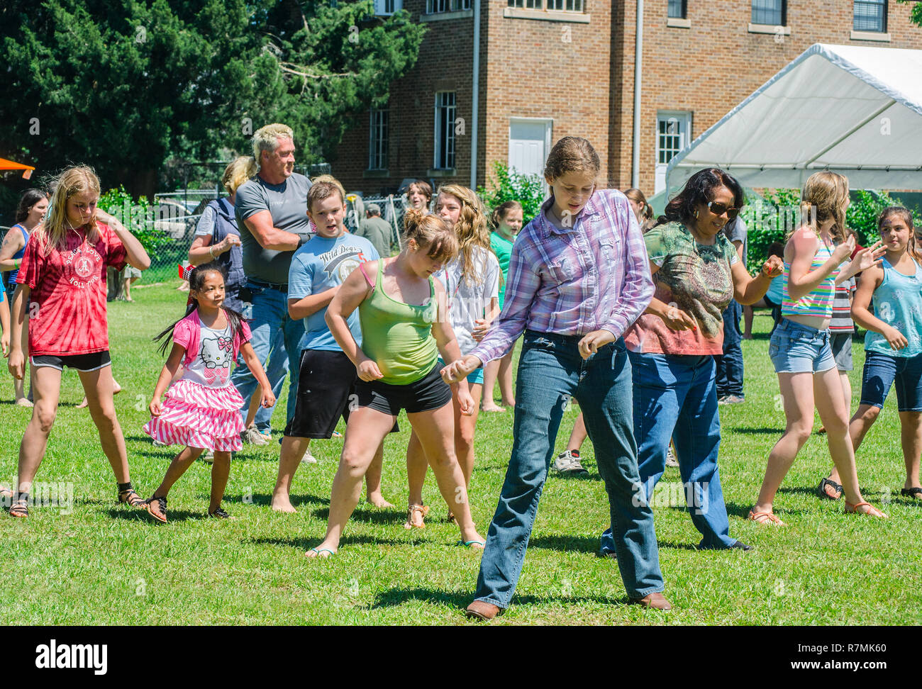 Line dance hires stock photography and images Alamy