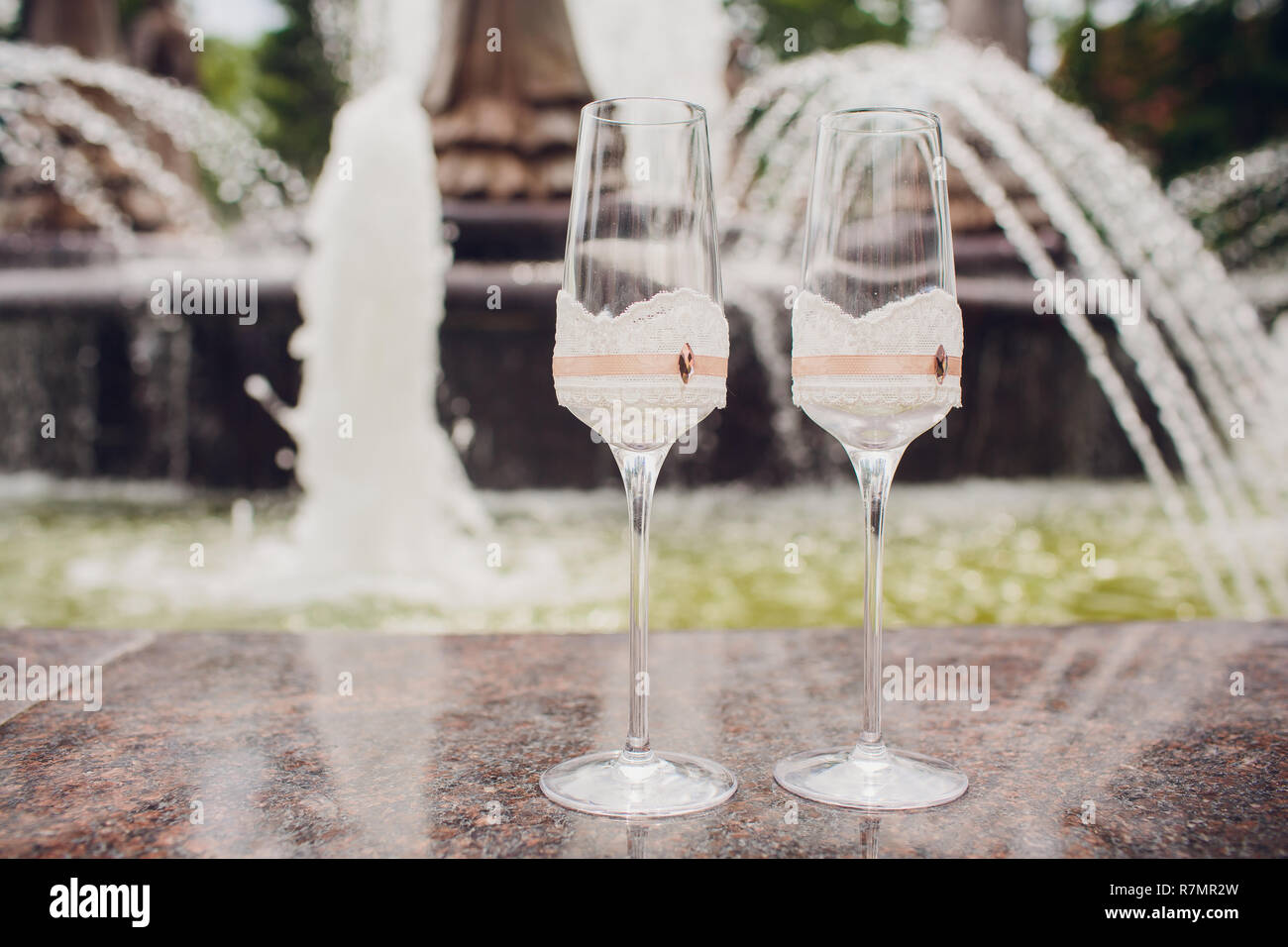 Champagne Fountain stock photo. Image of anniversary - 13951916