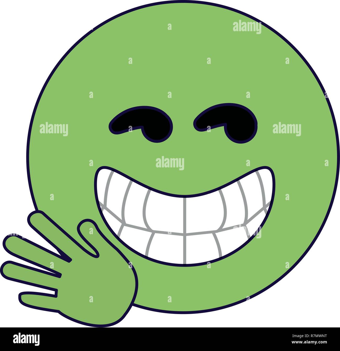 Chat emoji emoticon Stock Vector Image & Art - Alamy