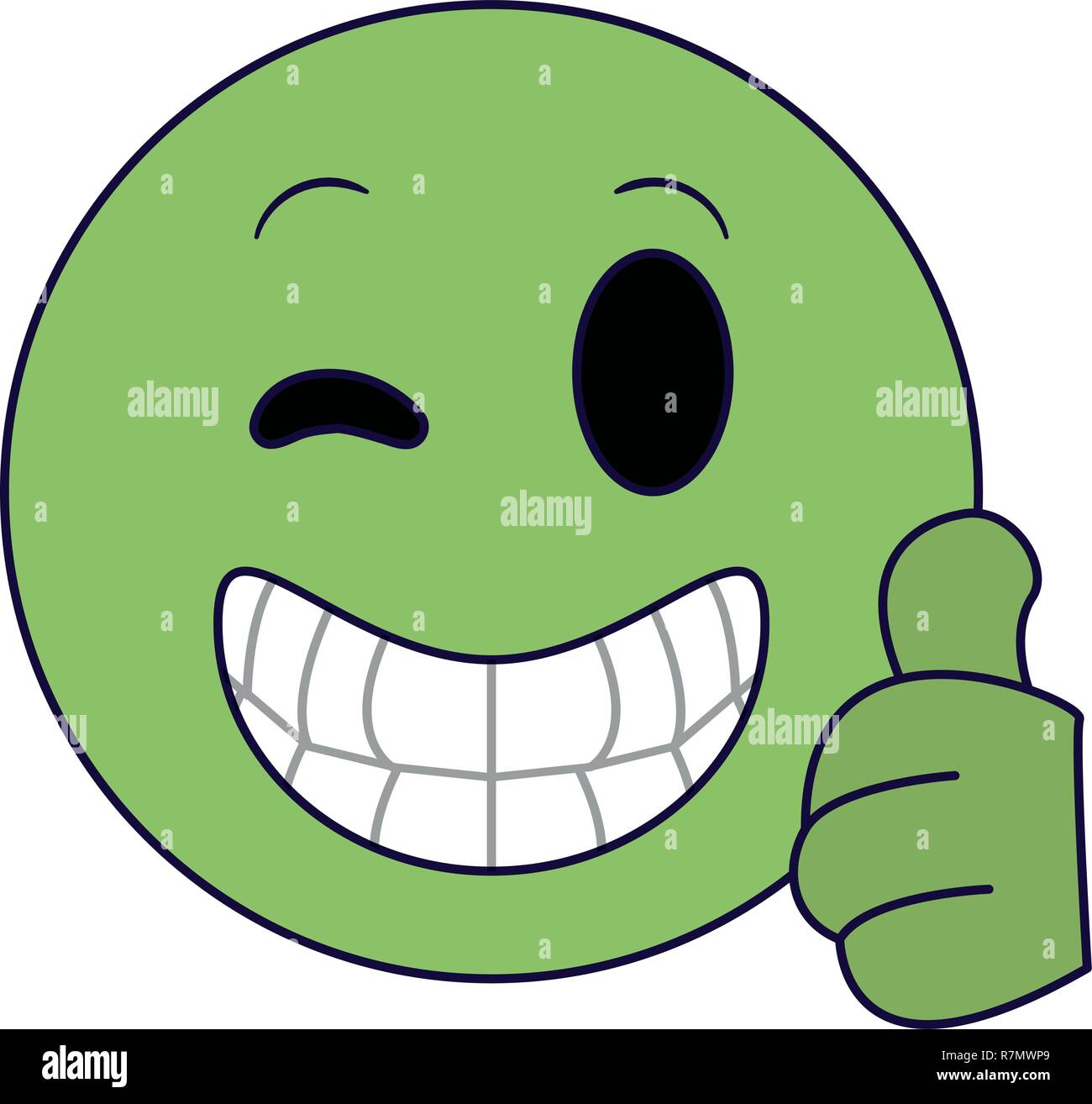 Chat emoji emoticon Stock Vector Image & Art - Alamy