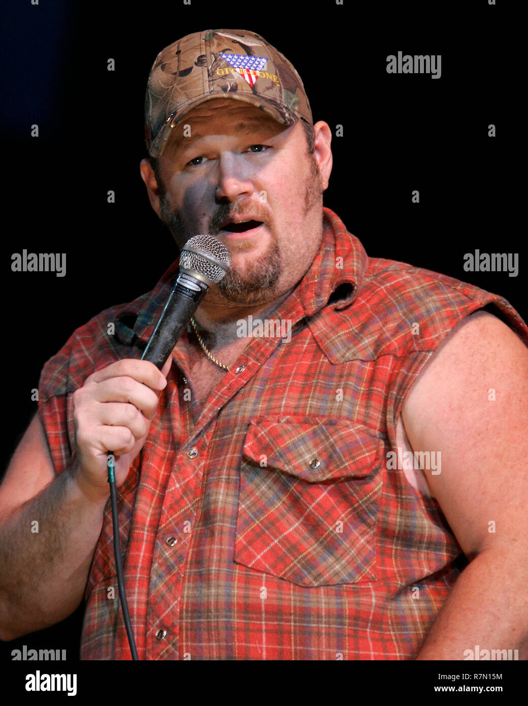 Larry The Cable Guy Pointing