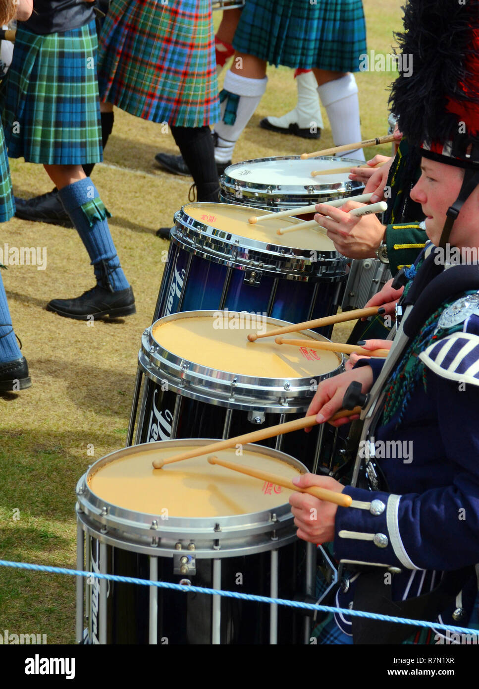 Scottish pipe band hires stock photography and images Alamy