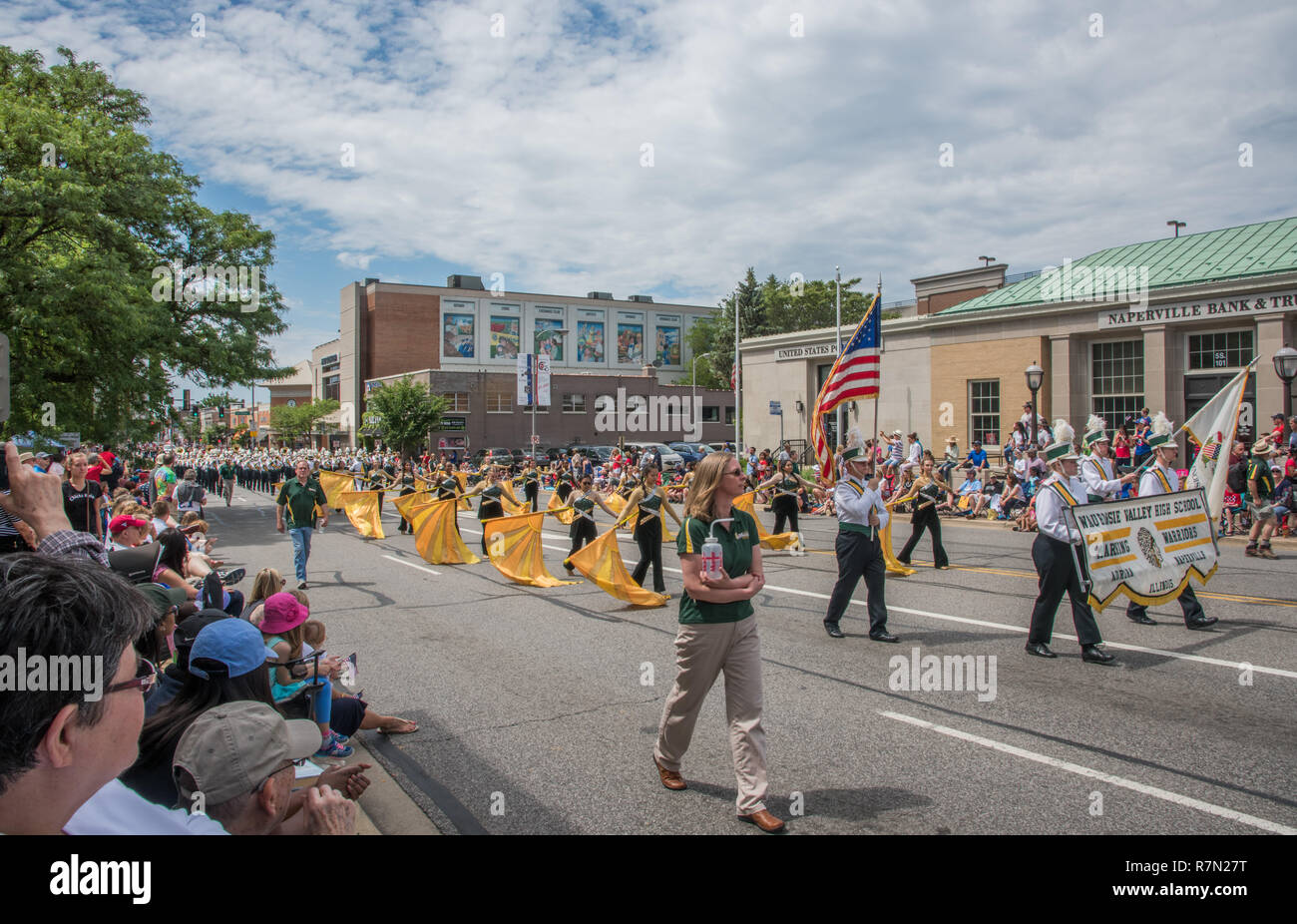 Naperville, Illinois, United StatesMay 29,2017 Memorial Day Parade
