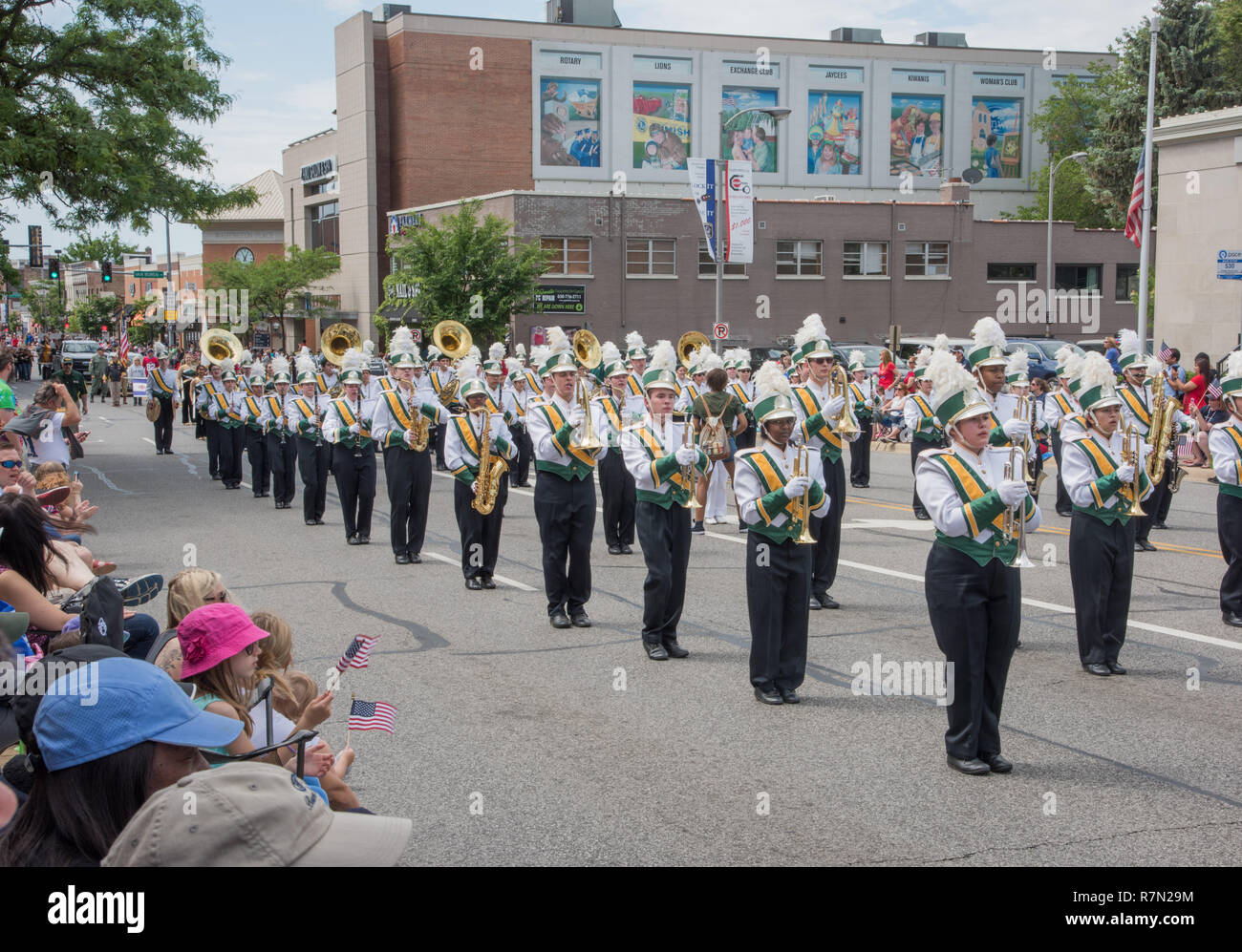 Naperville, Illinois, United StatesMay 29,2017 Memorial Day Parade