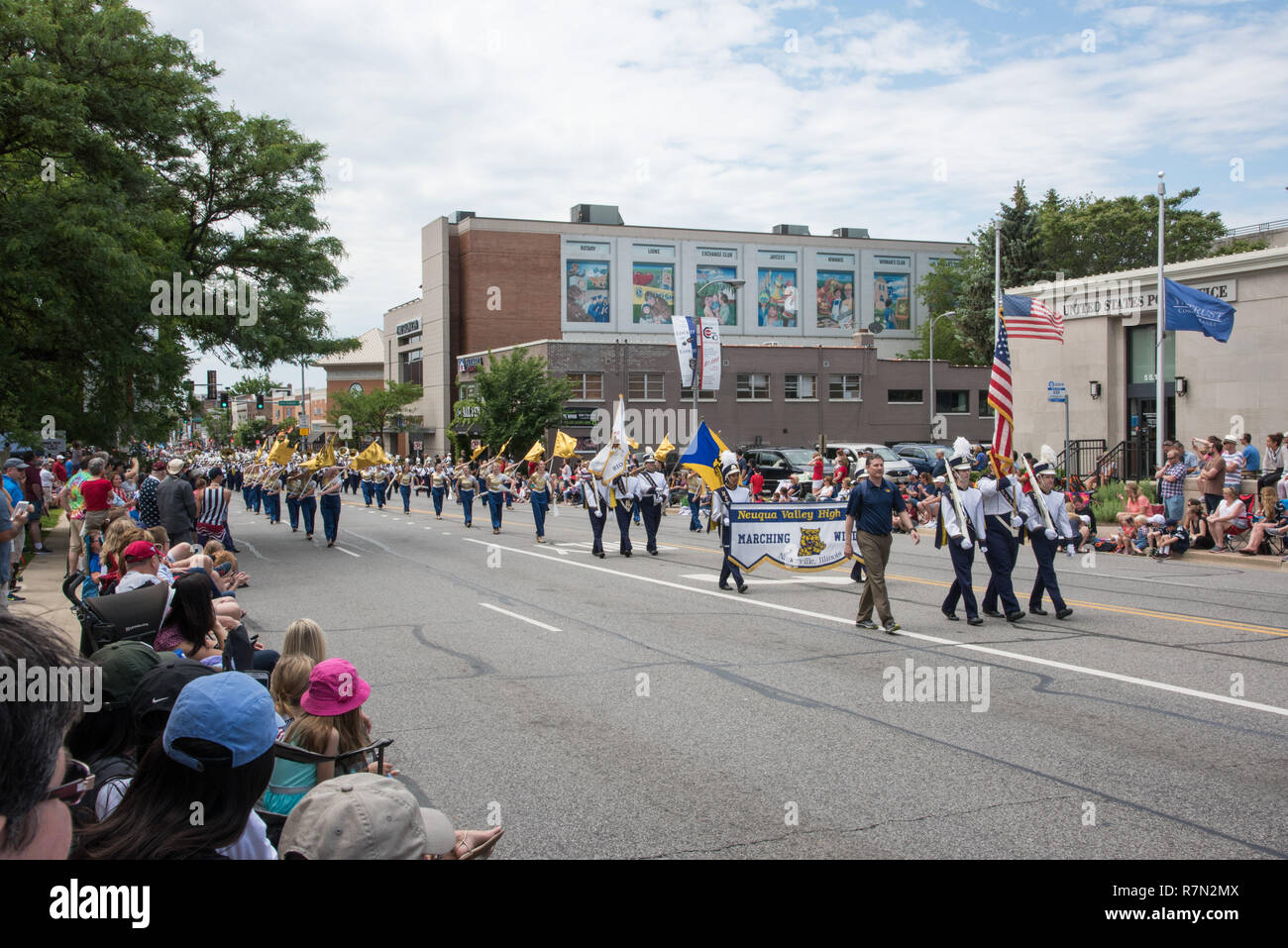 Naperville, Illinois, United StatesMay 29,2017 Memorial Day Parade